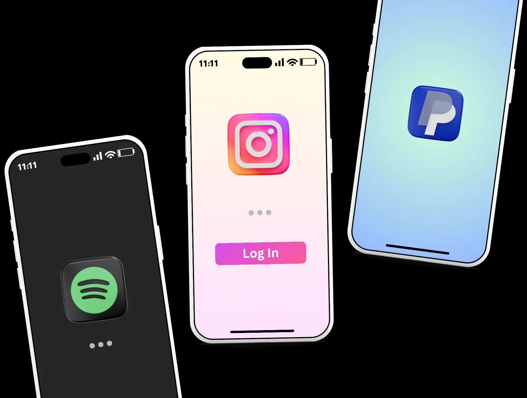 Social Media 3D Icons 3