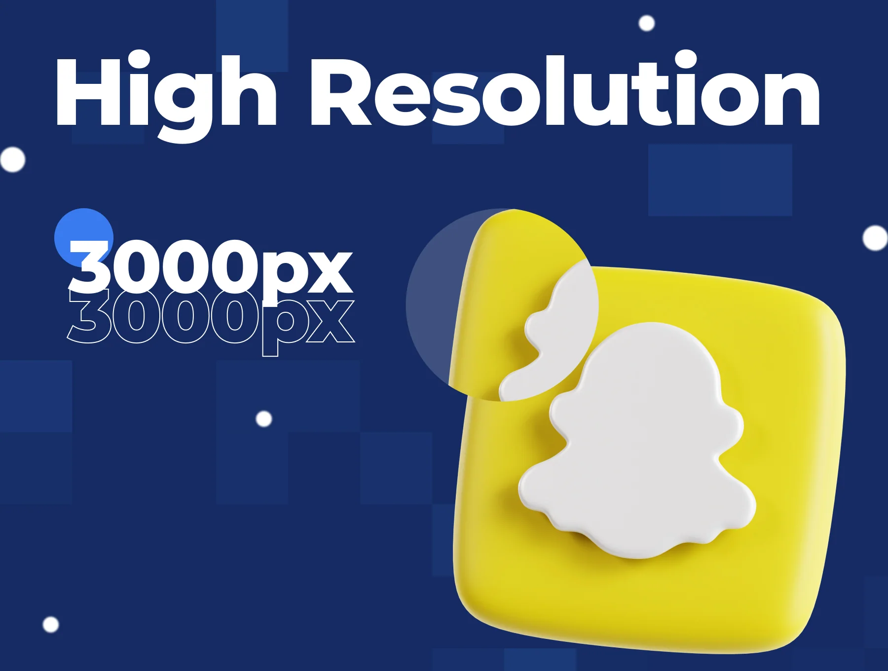 Social Media App 3D Icon Set 2