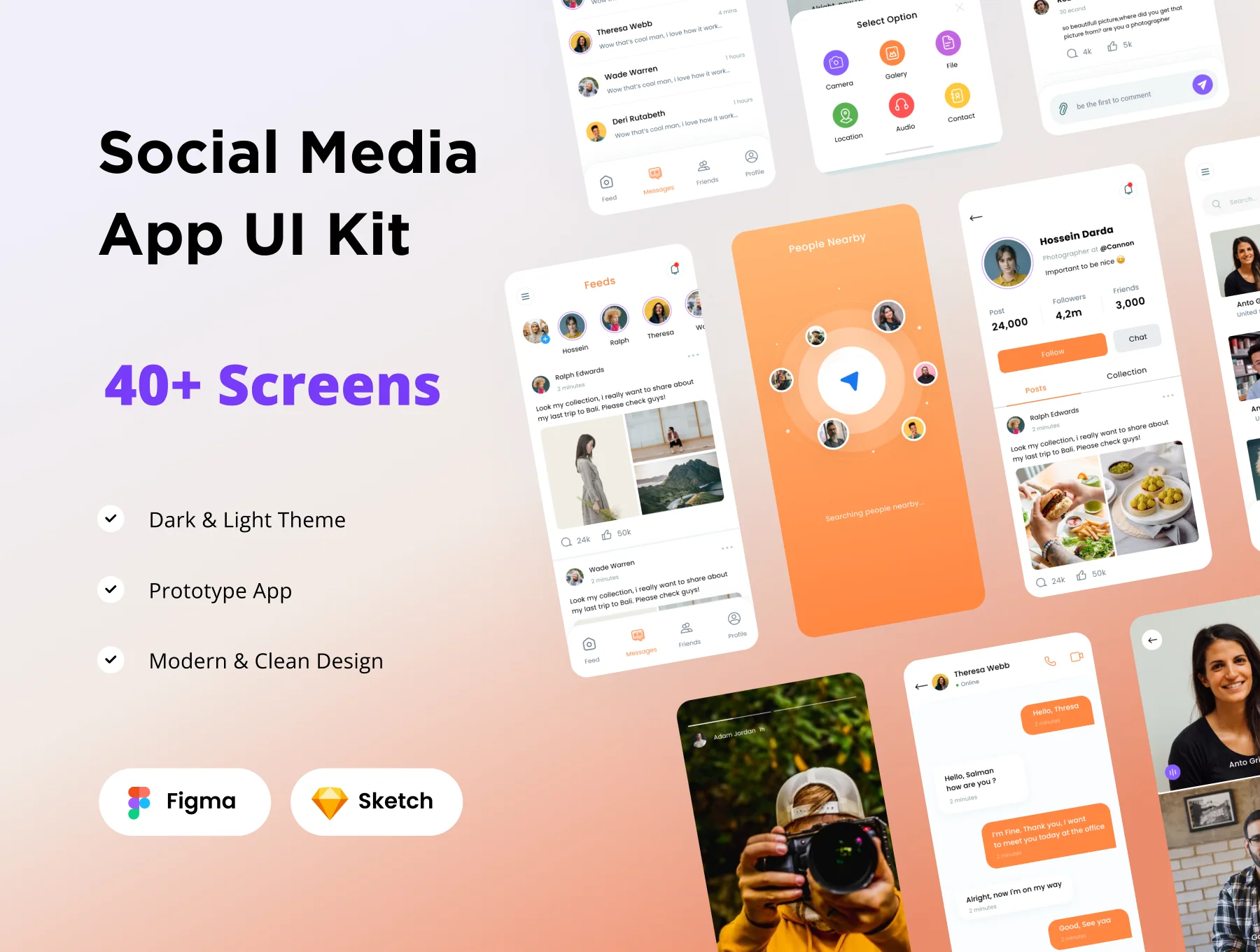 Social Media App UI Kit