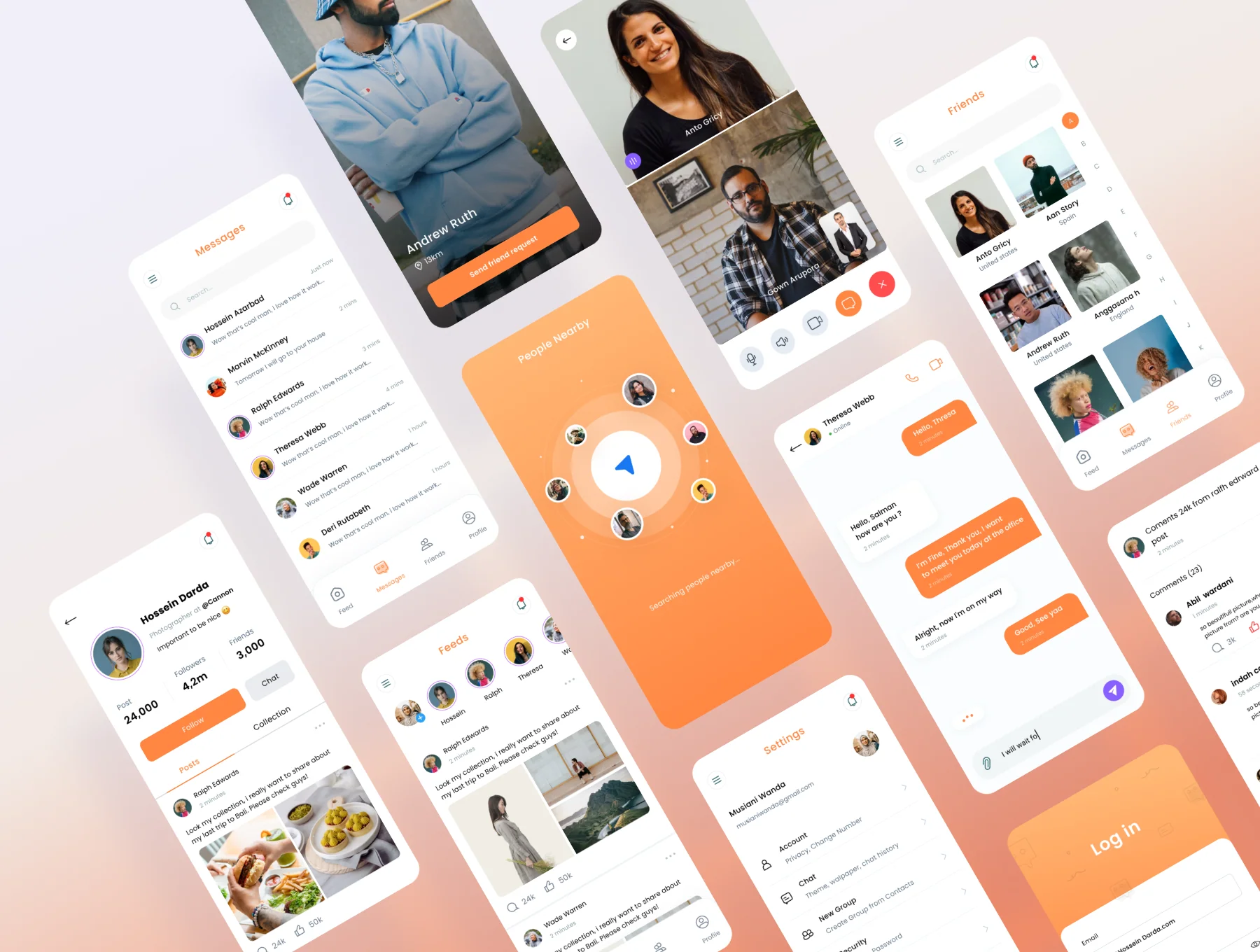 Social Media App UI Kit 3