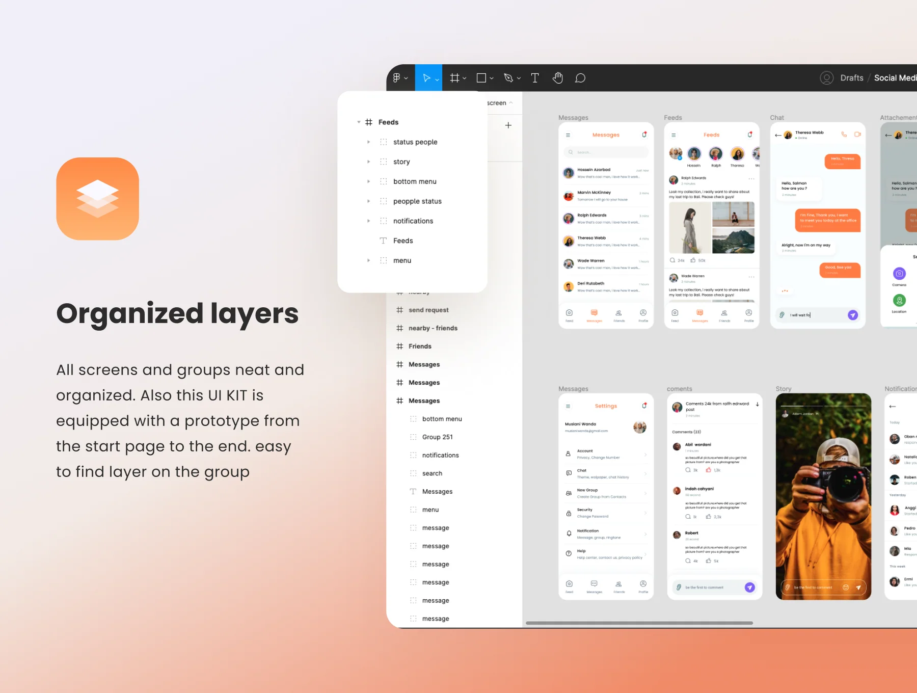 Social Media App UI Kit 5