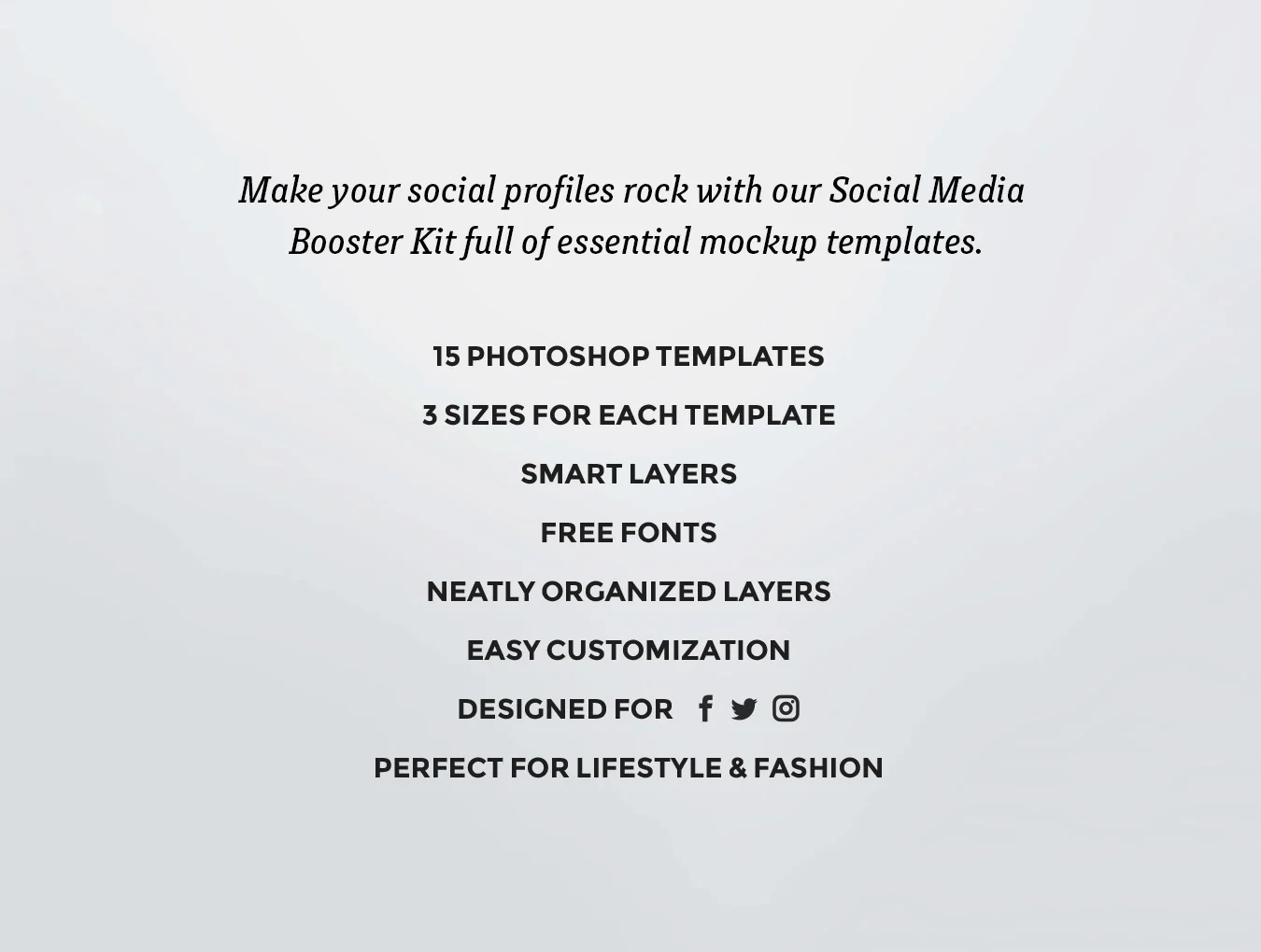 Social Media Booster Kit 2