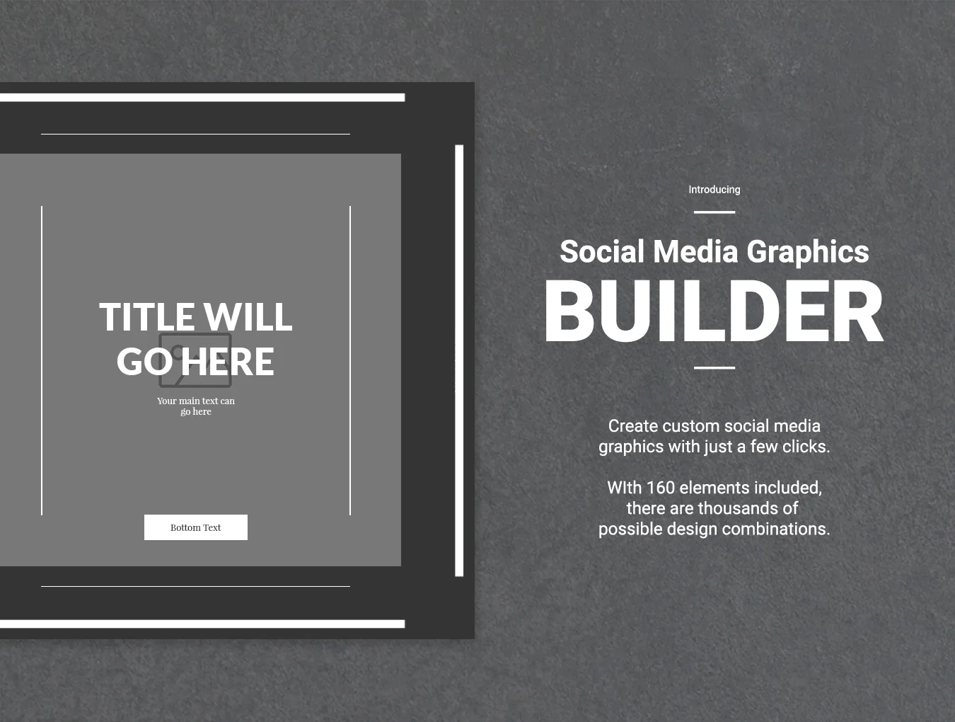 Social Media Graphics Builder