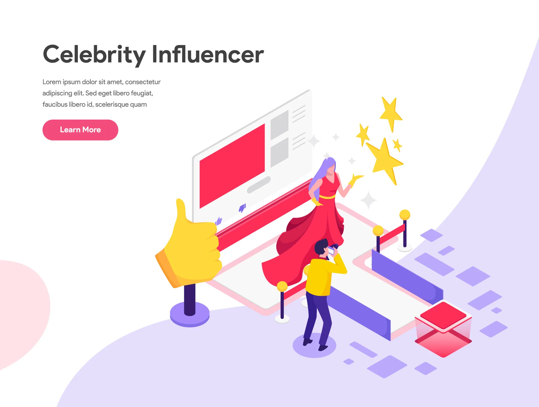 Social Media Influencer Illustration Vol 1 2