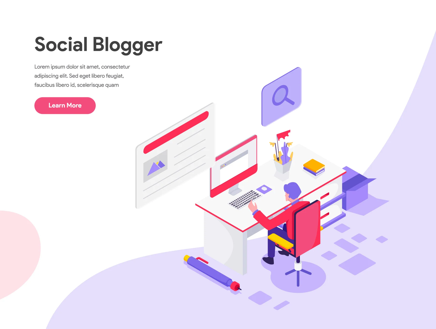 Social Media Influencer Illustration Vol 1 5