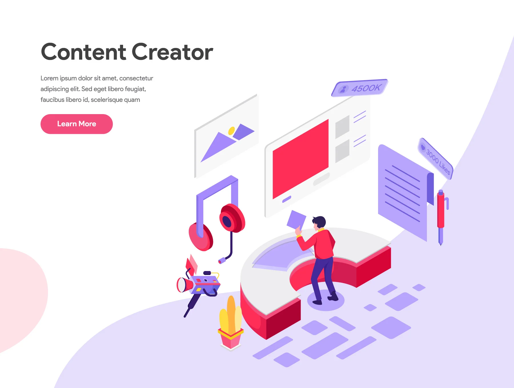 Social Media Influencer Illustration Vol 1 6