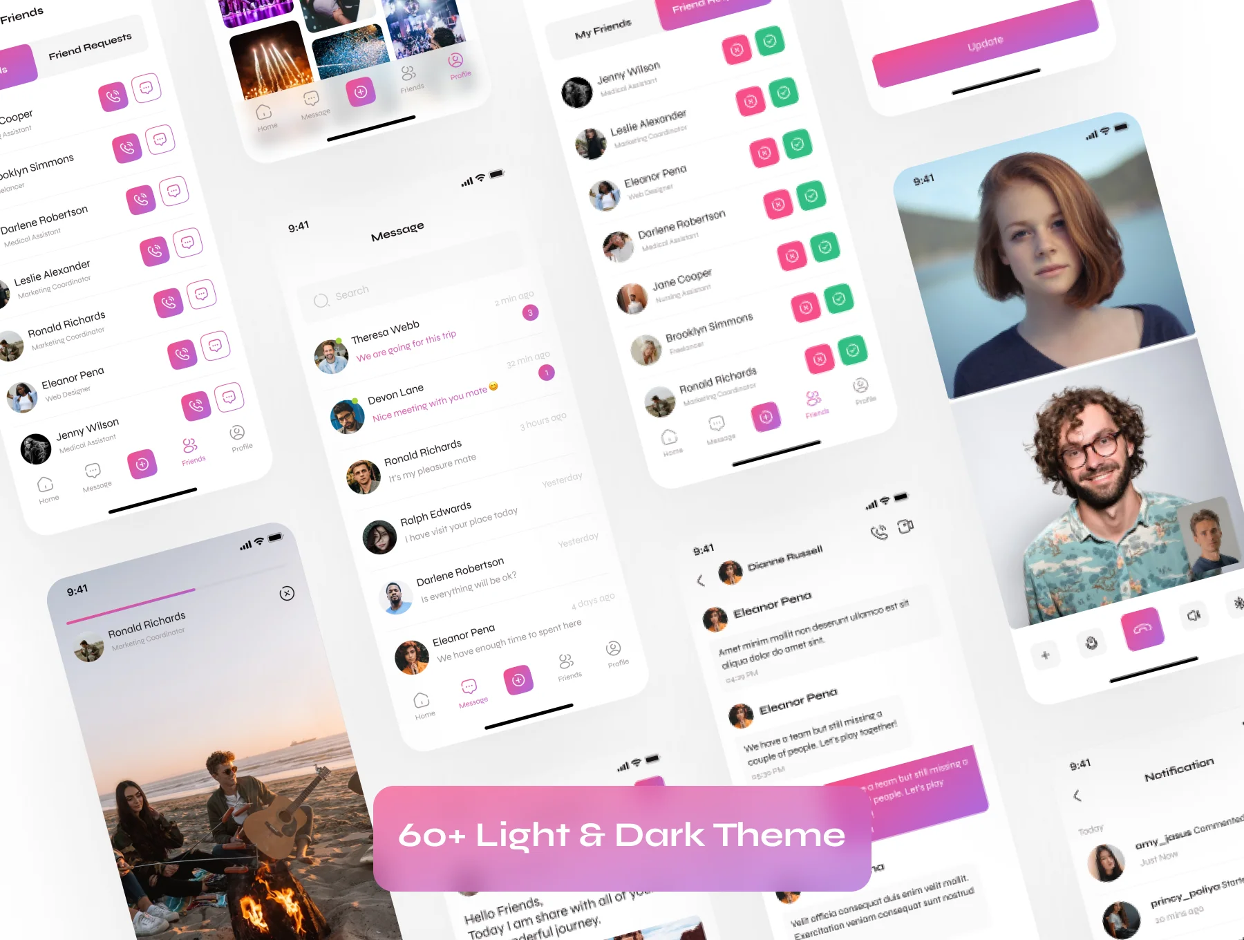 Social Media App UI Kit 6