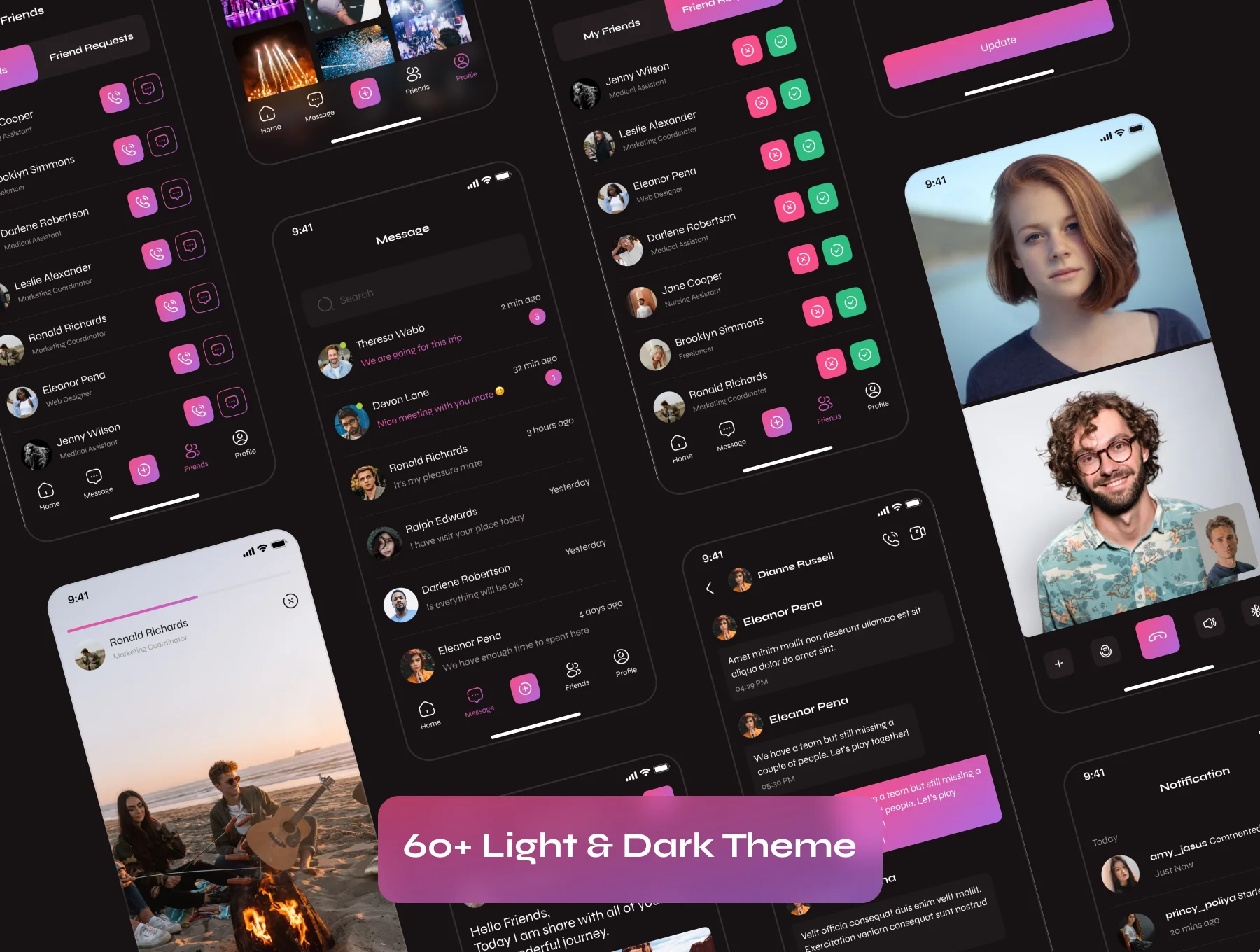 Social Media App UI Kit 8