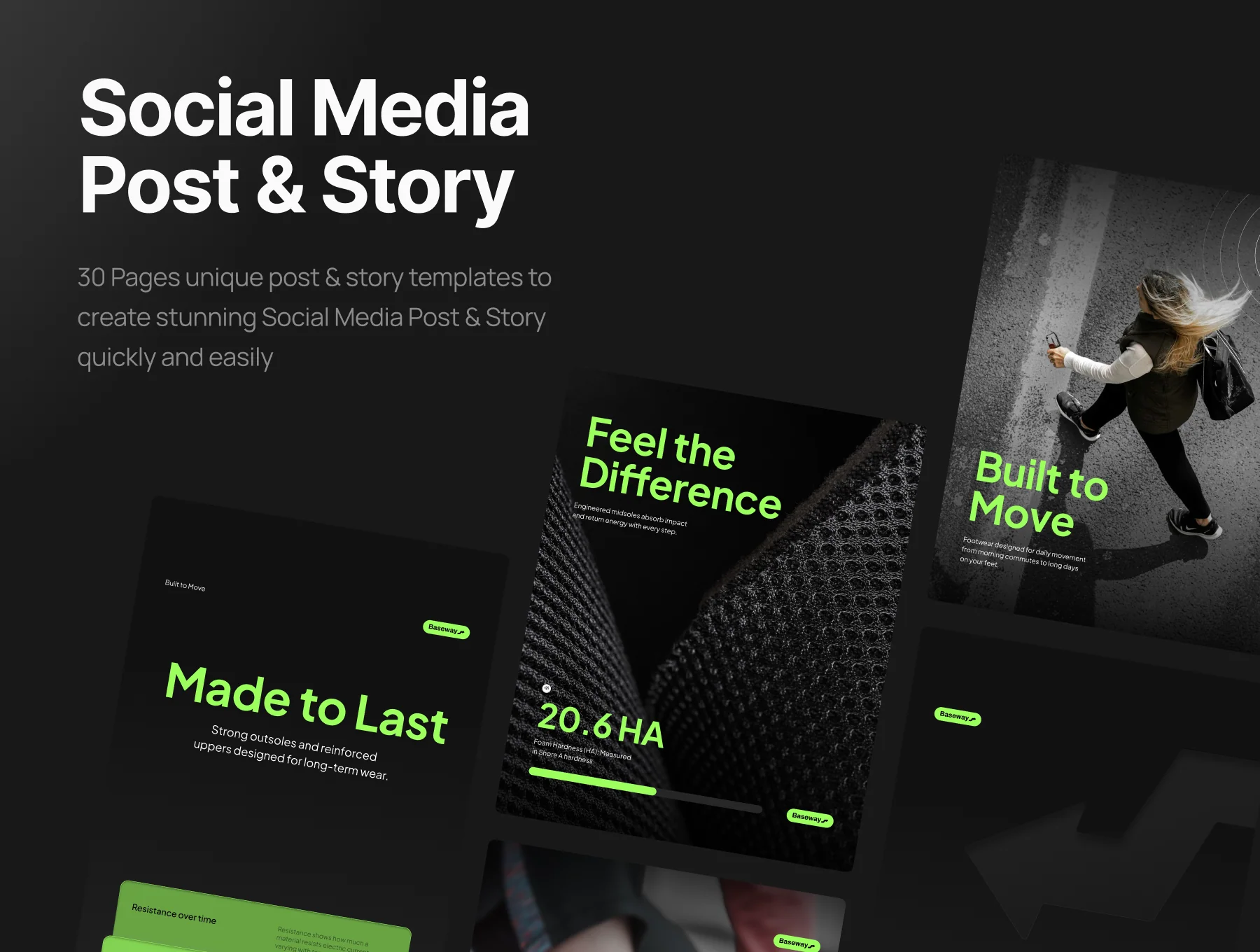 Social Media Post Shoes Branding - Baseway 2