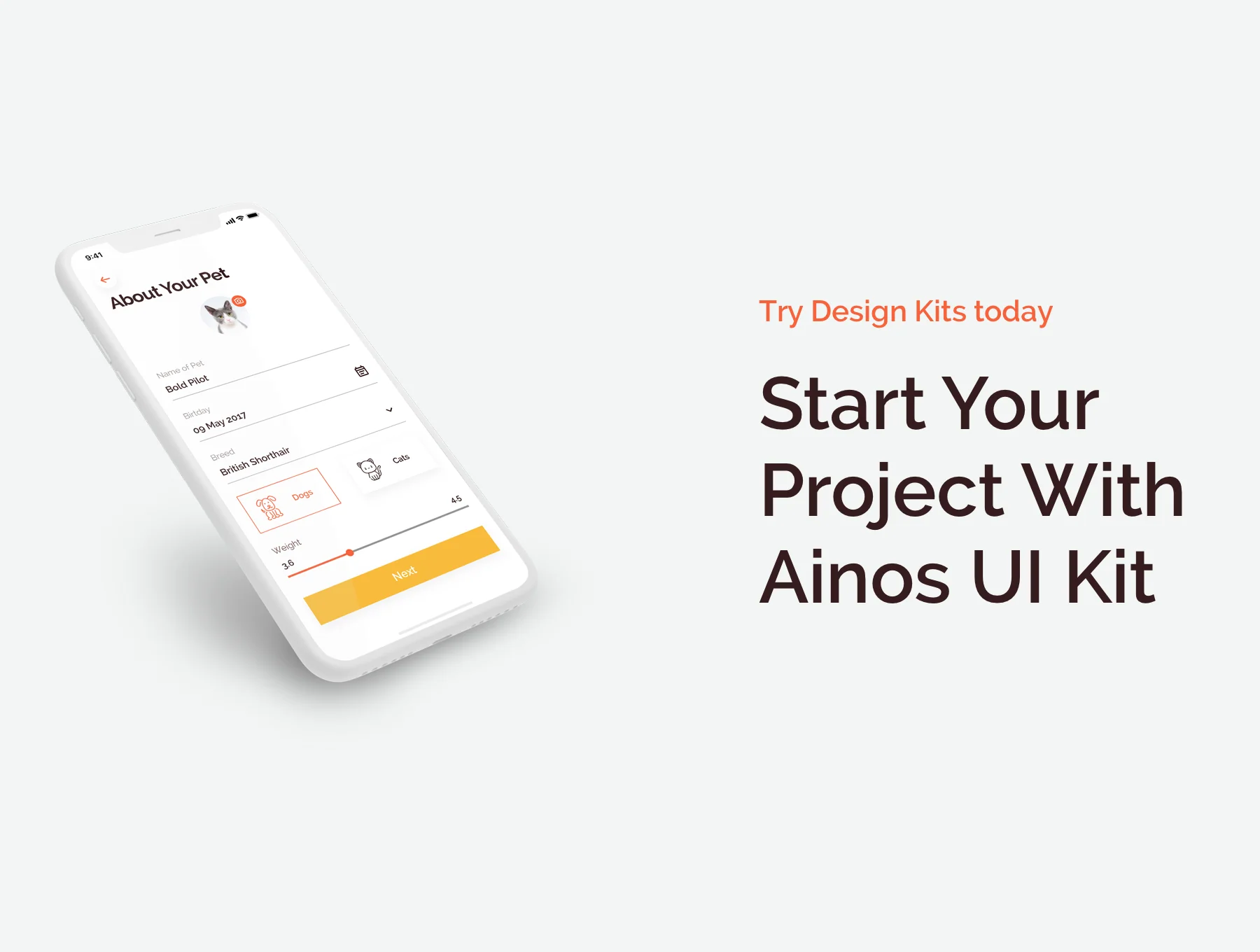Social Pets App UI Kits 3