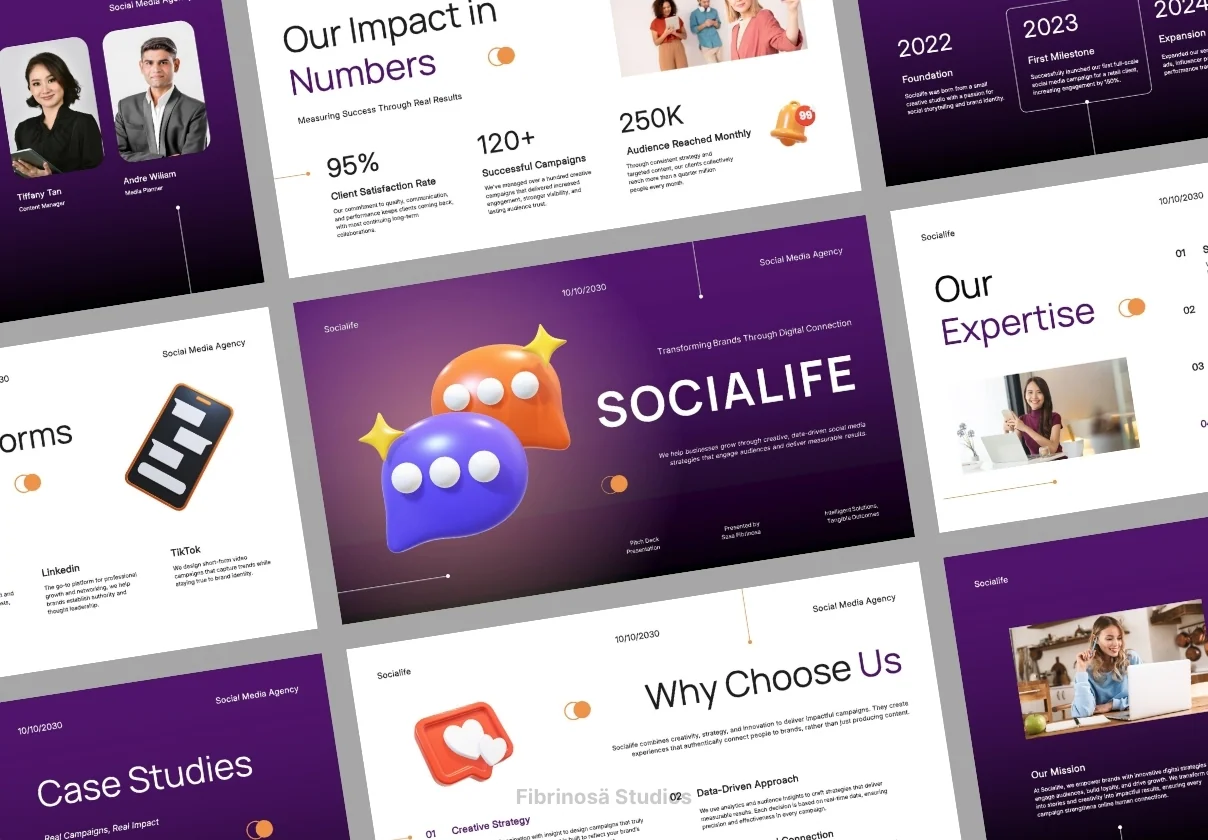 Socialife Agency 3D Morph Animated