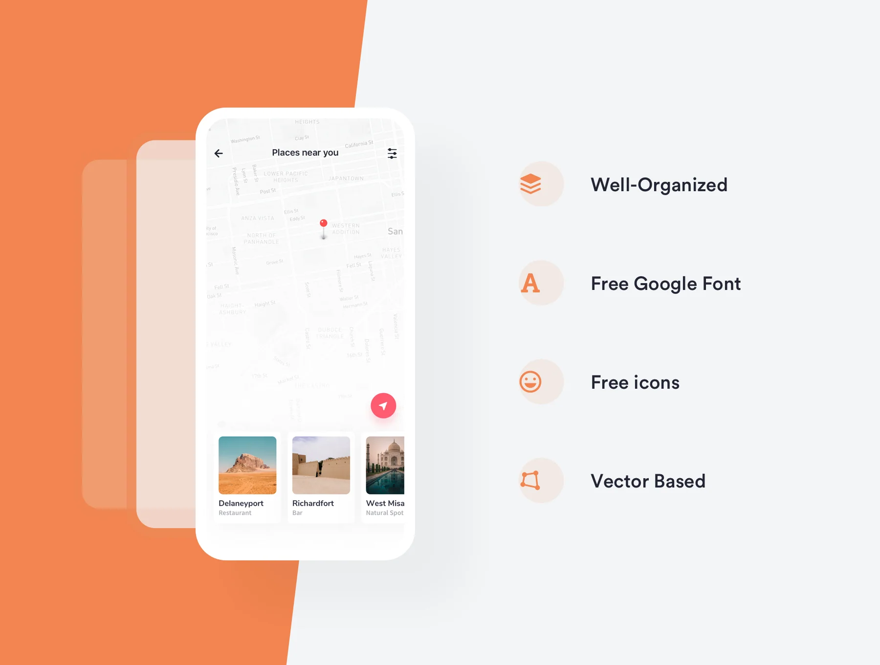 Socio IOS app ui kit 2