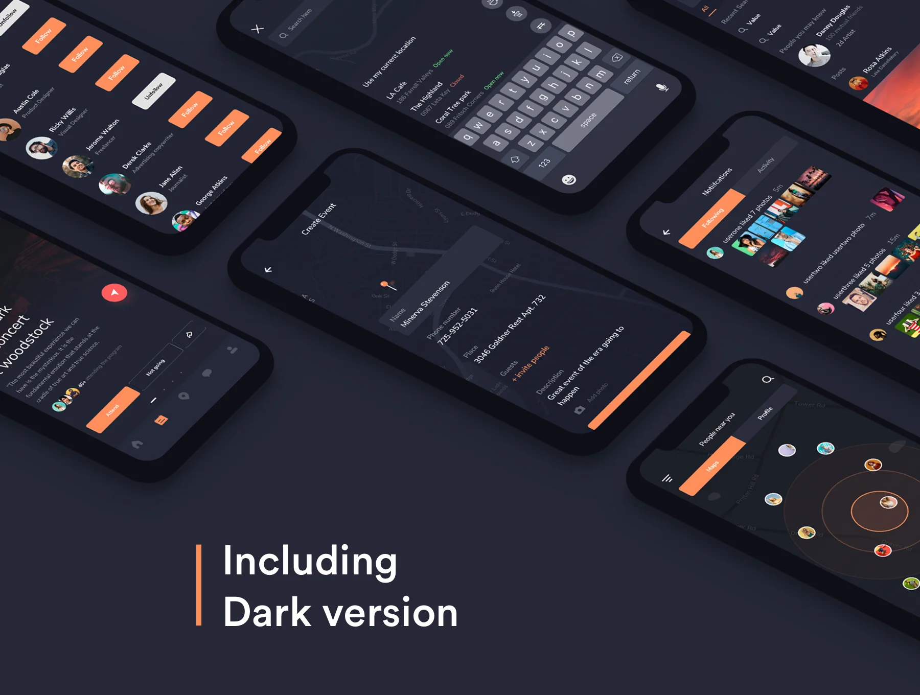 Socio IOS app ui kit 5
