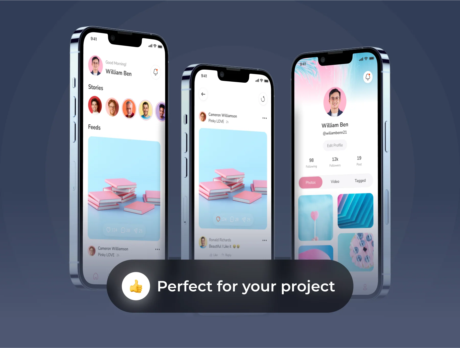 Socya - Social Media App UI Kit 5