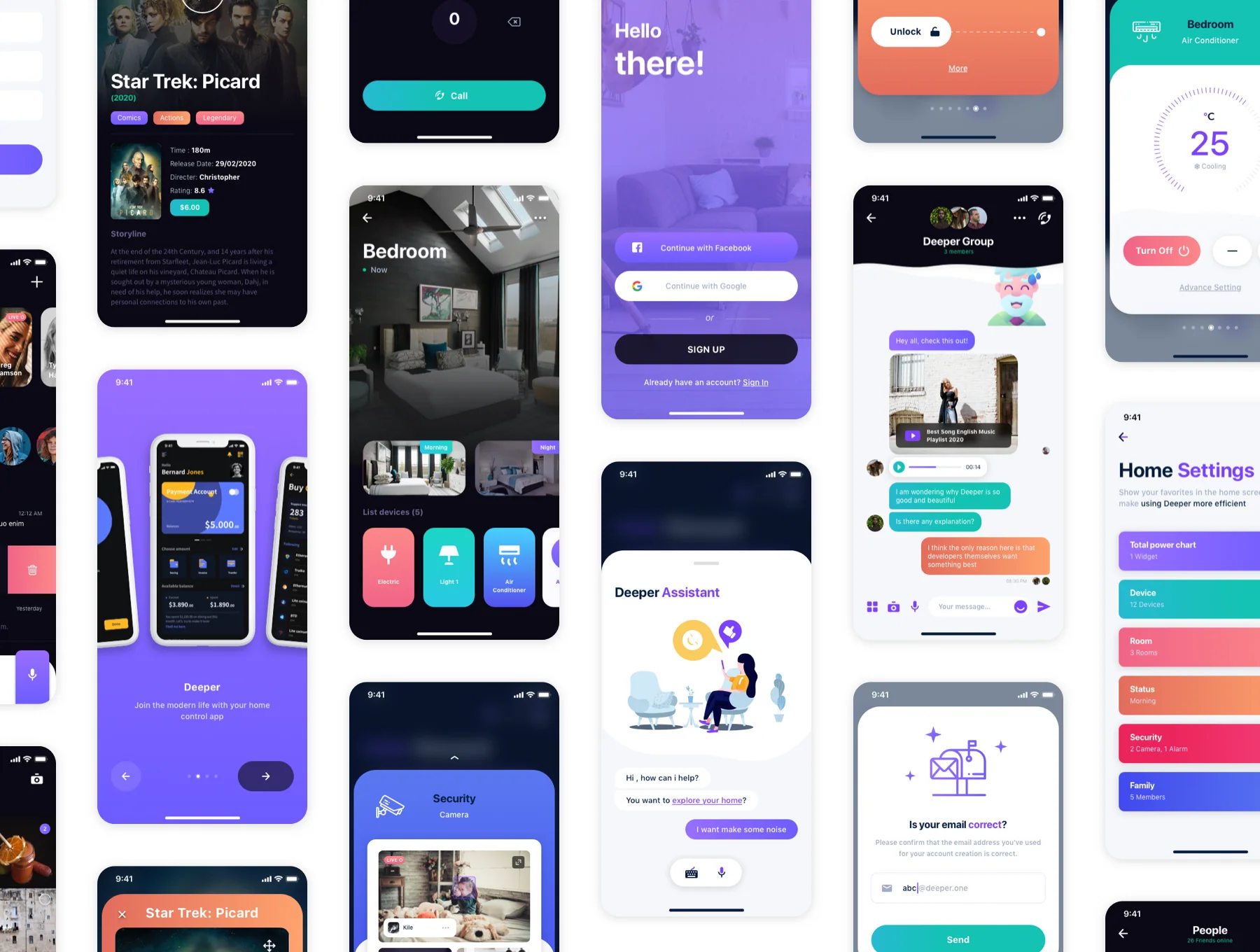 Sofia - Smart Home UI Kit 8