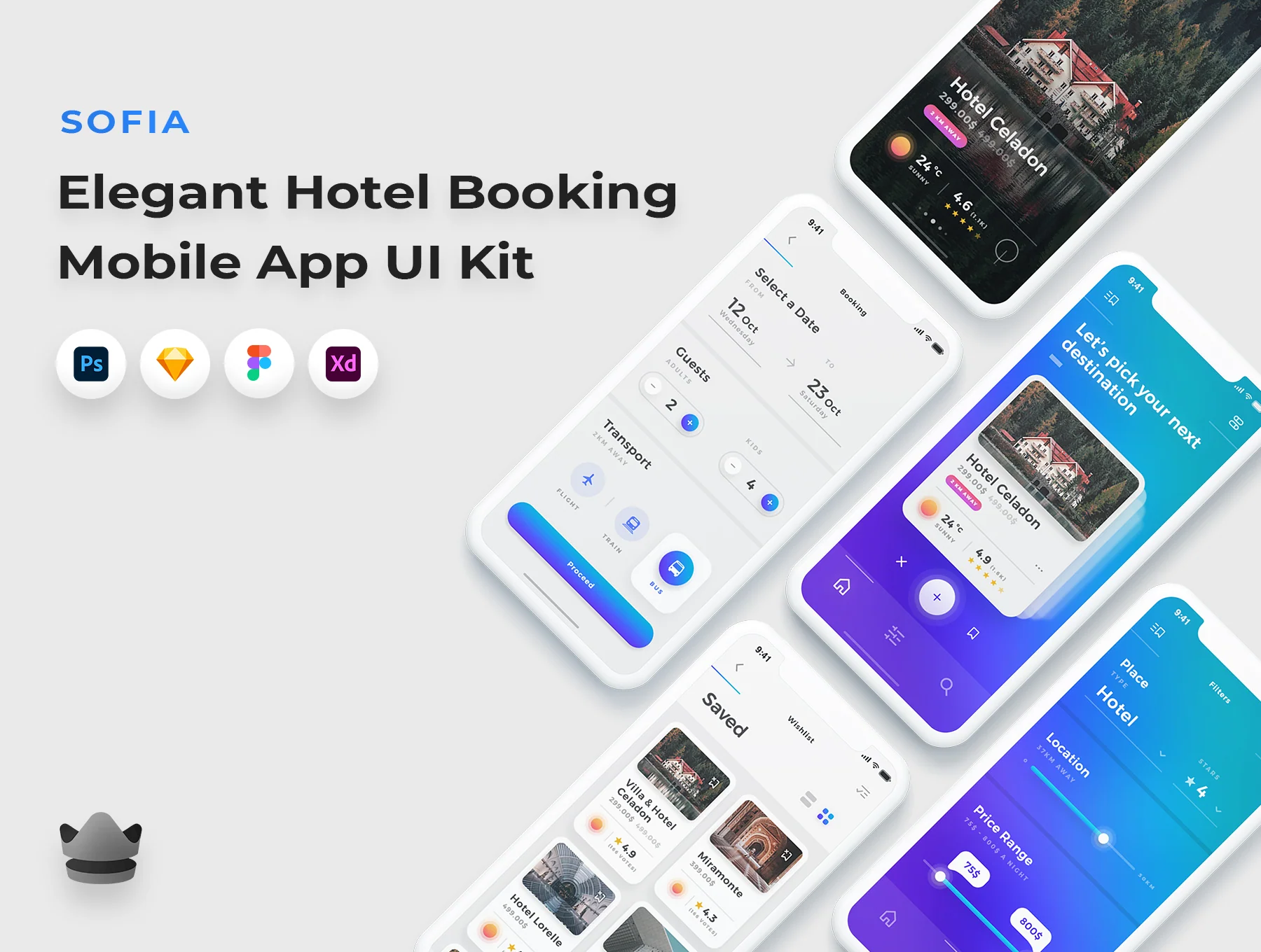 Sofia - Hotel Booking UI Kit