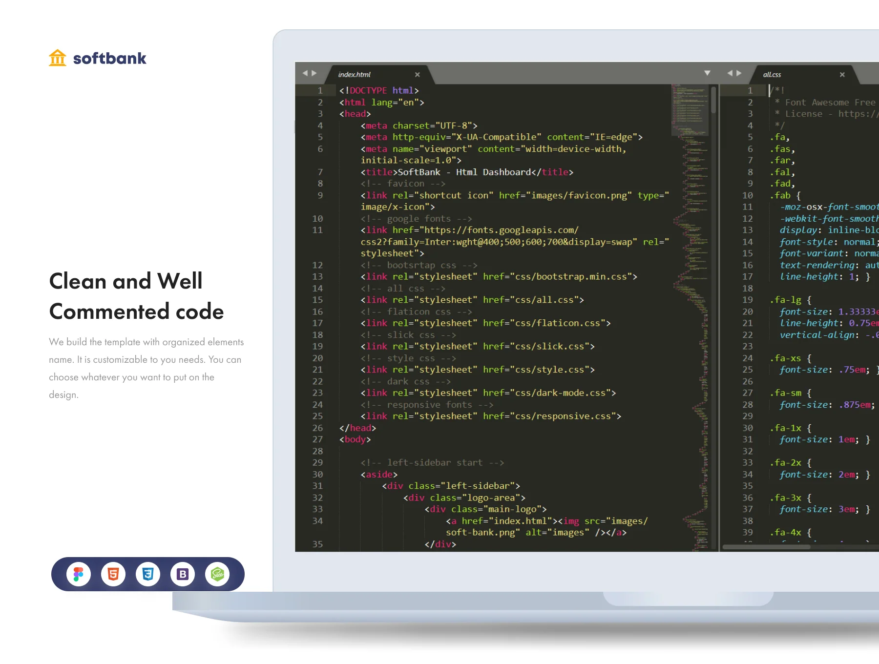 Soft Bank - Banking And Finance Dashboard (Design + Code) 4