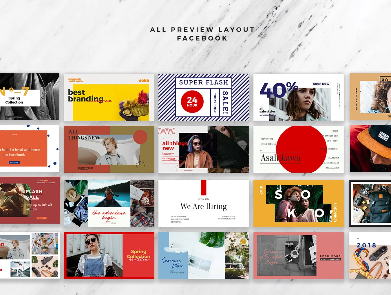 SOKA Social Media Pack 5