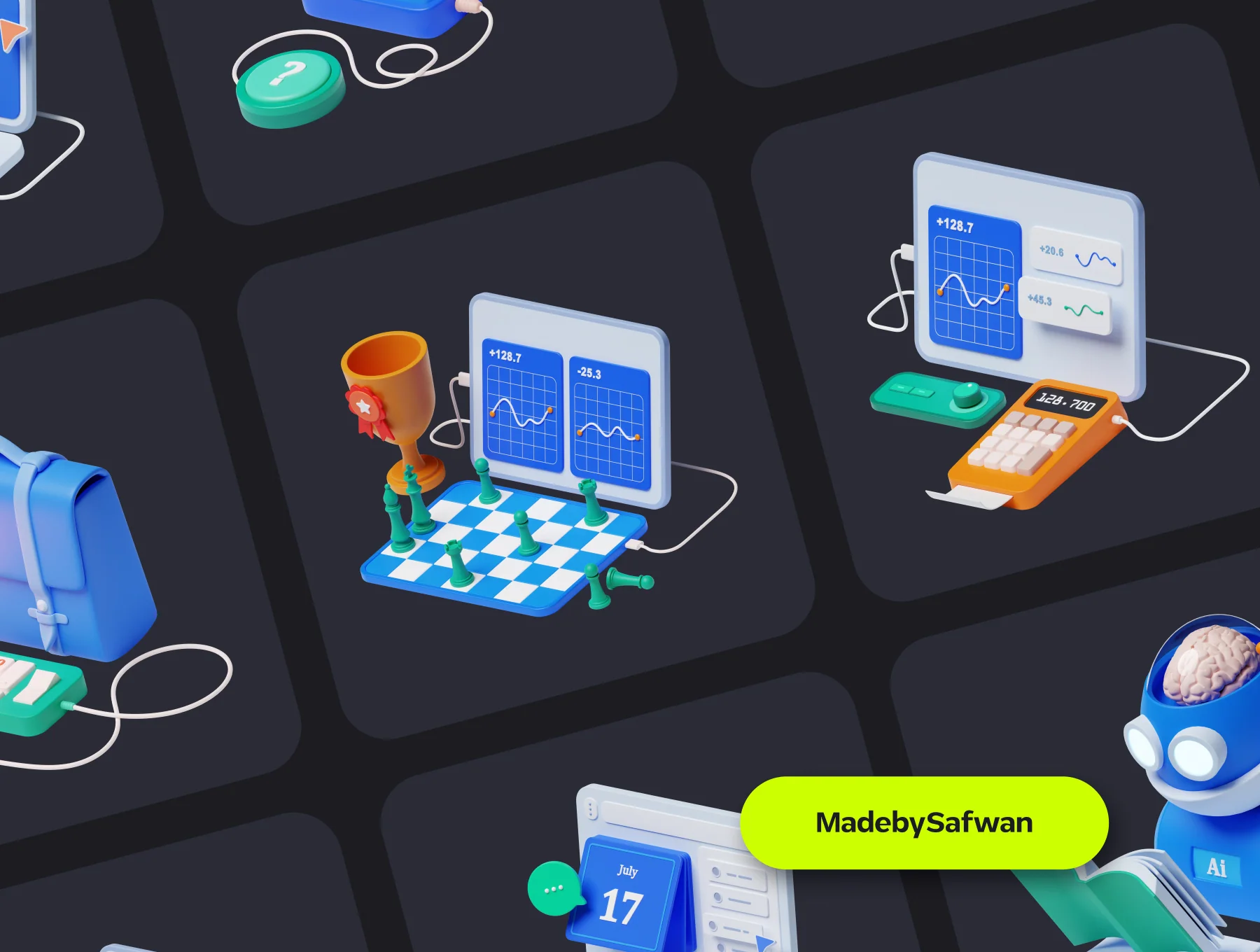 Sokbusy - Isometric Illustration 8
