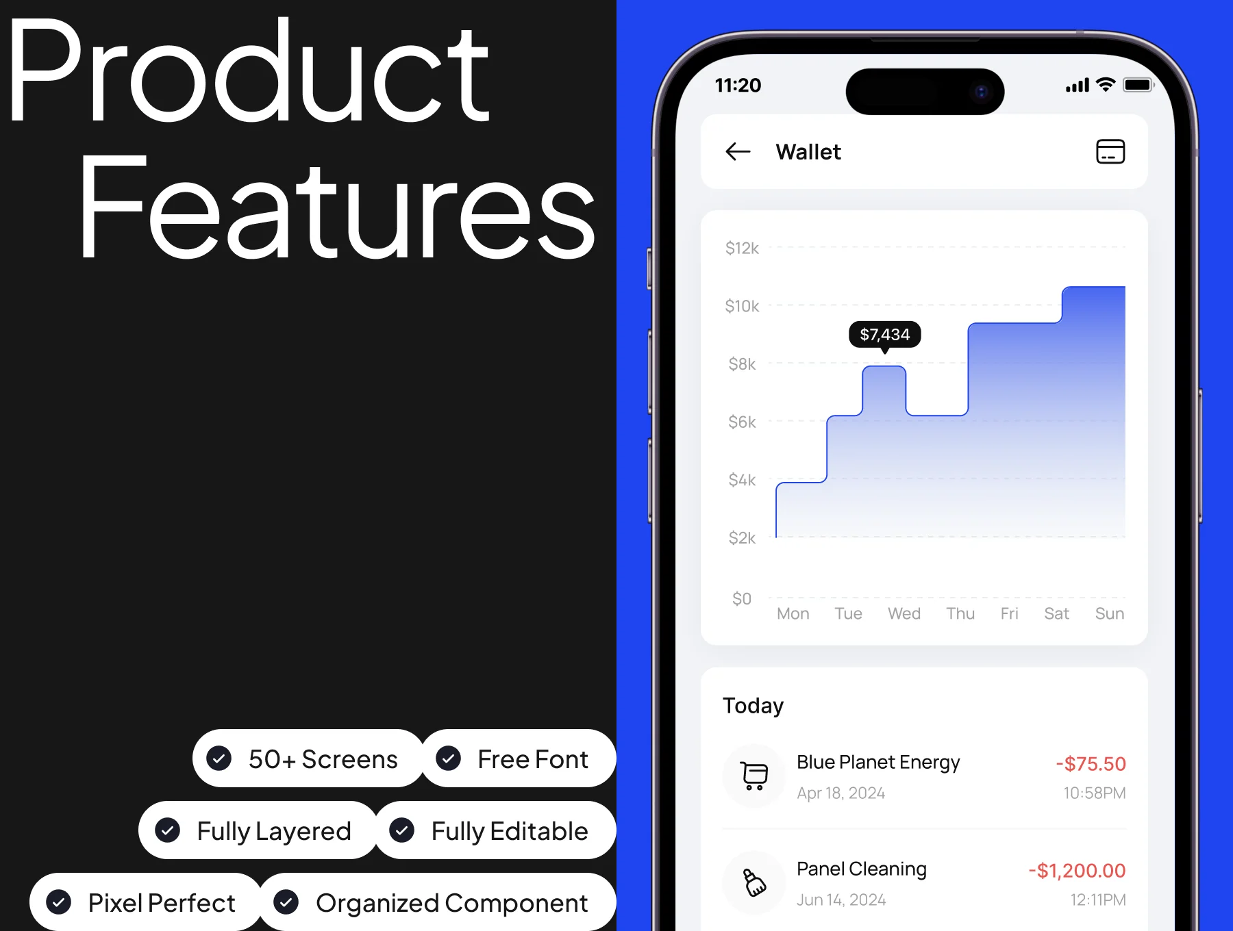 Solar Panel App UI Kit