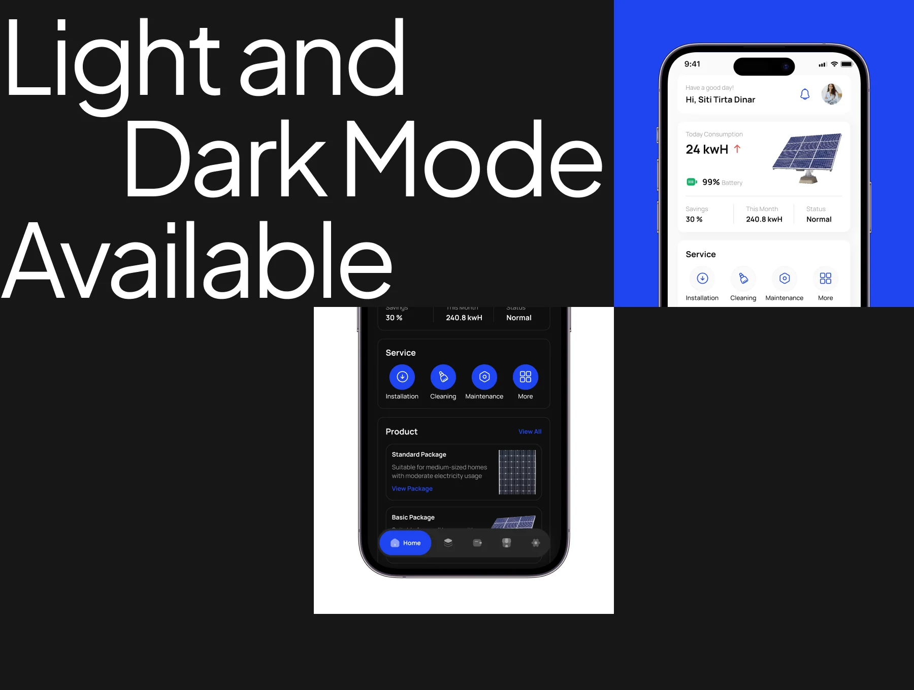 Solar Panel App UI Kit 7