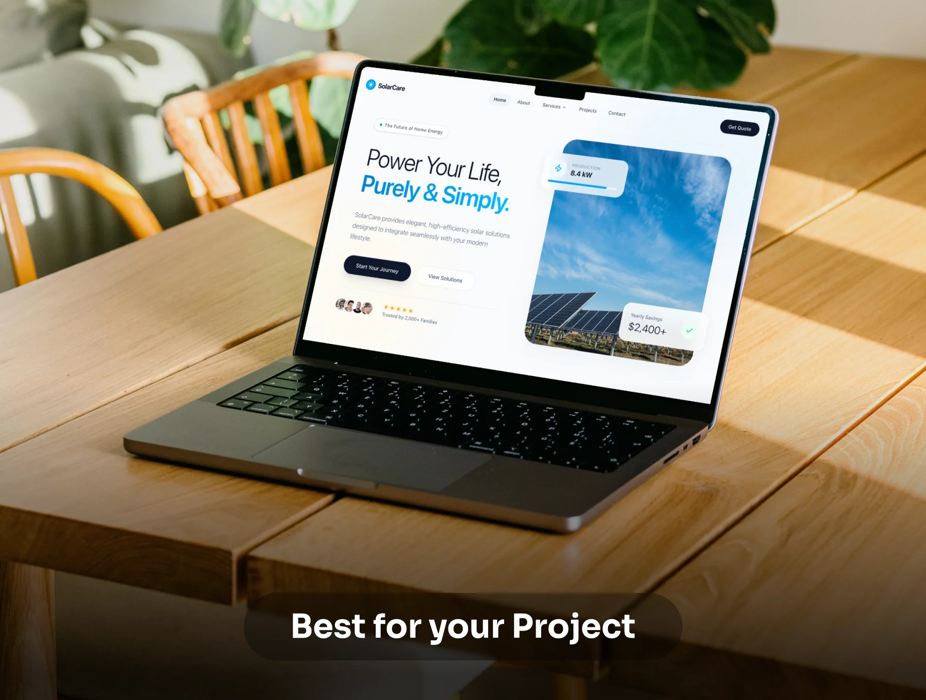 SolarCare - Solar Panel Website Templates 5