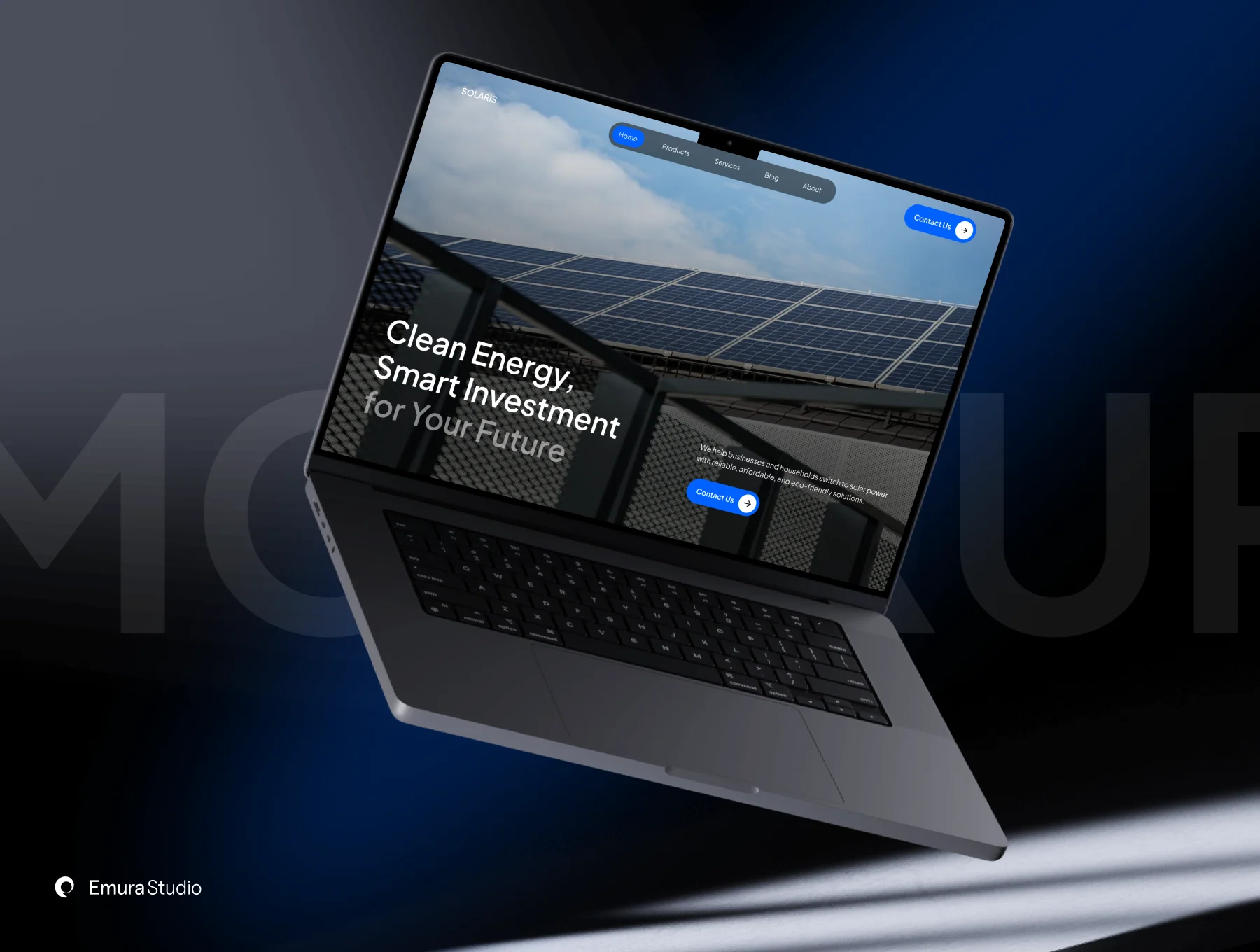 Solaris - Solar Energy Website UI Kit 5