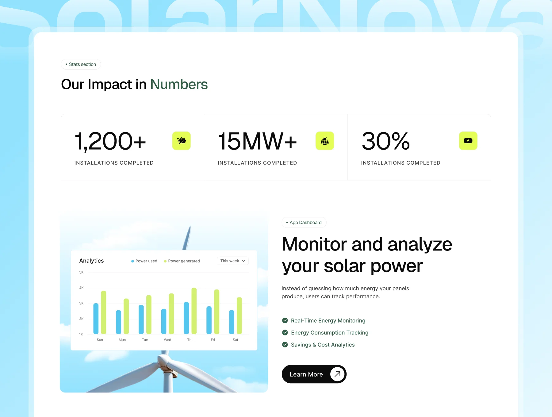 Solarnova — Solar Energy Website Template 2