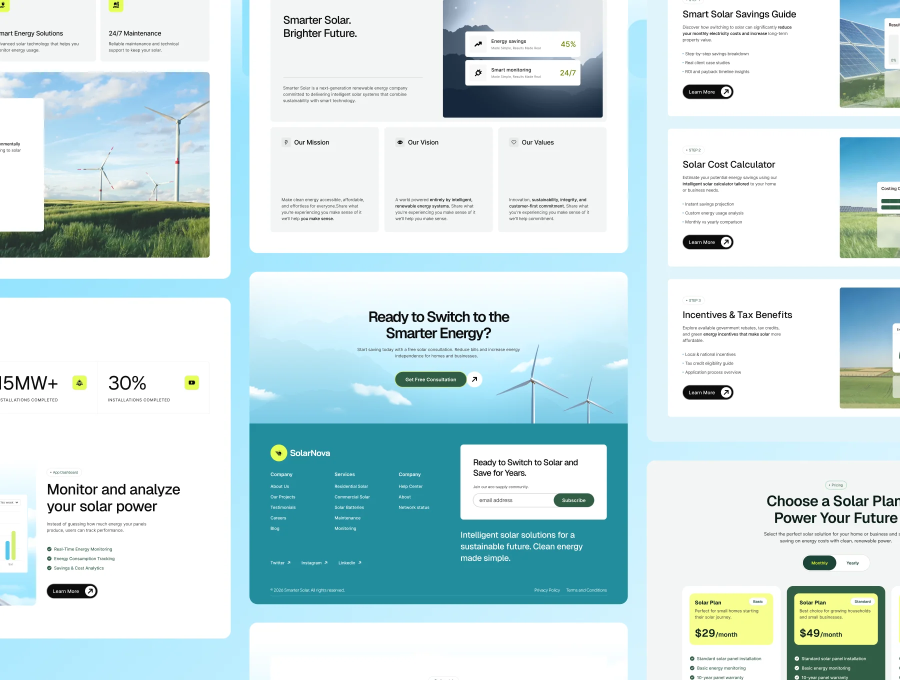 Solarnova — Solar Energy Website Template 3