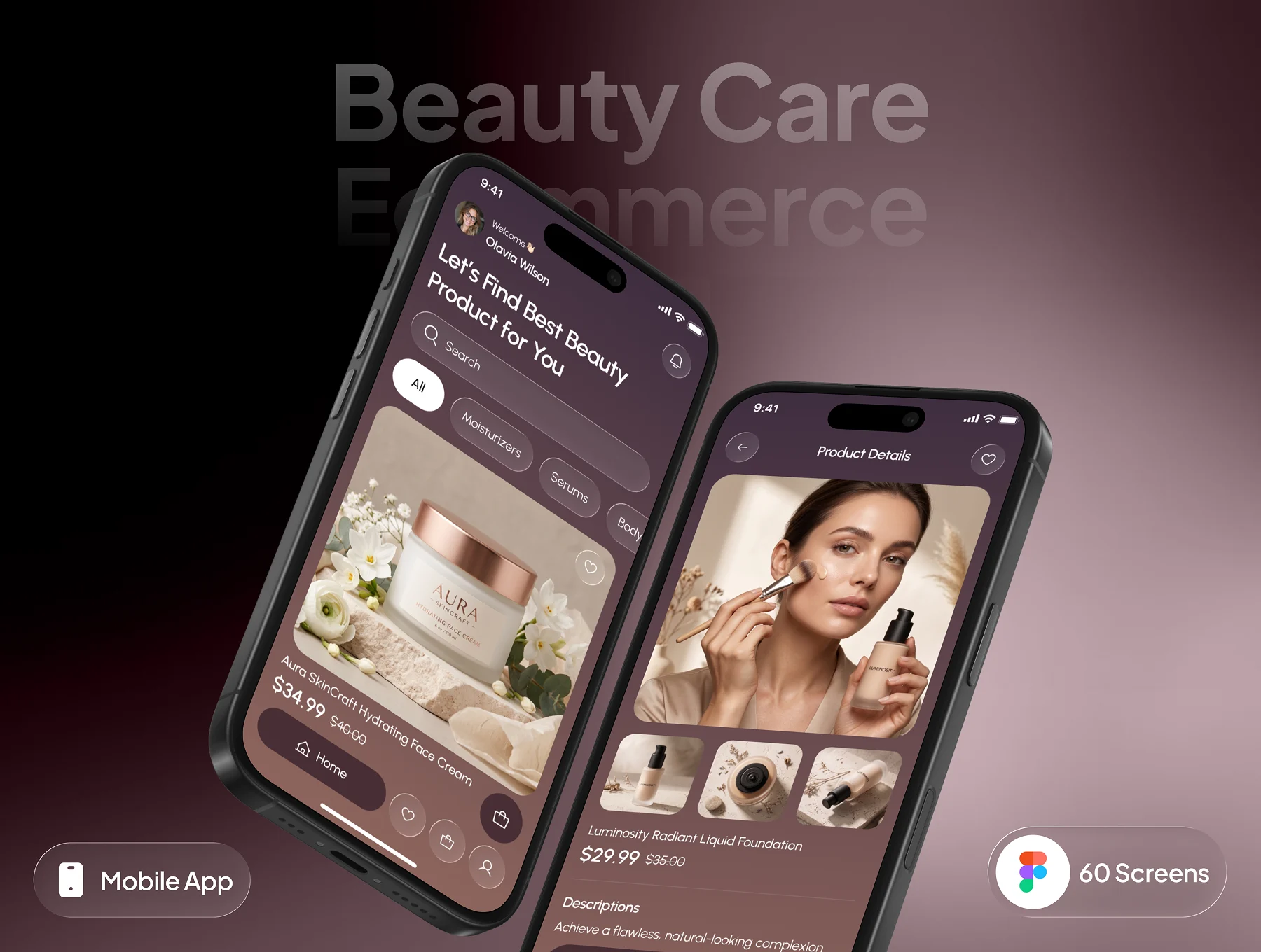 Solea - Beauty Care Ecommerce App UI Kit