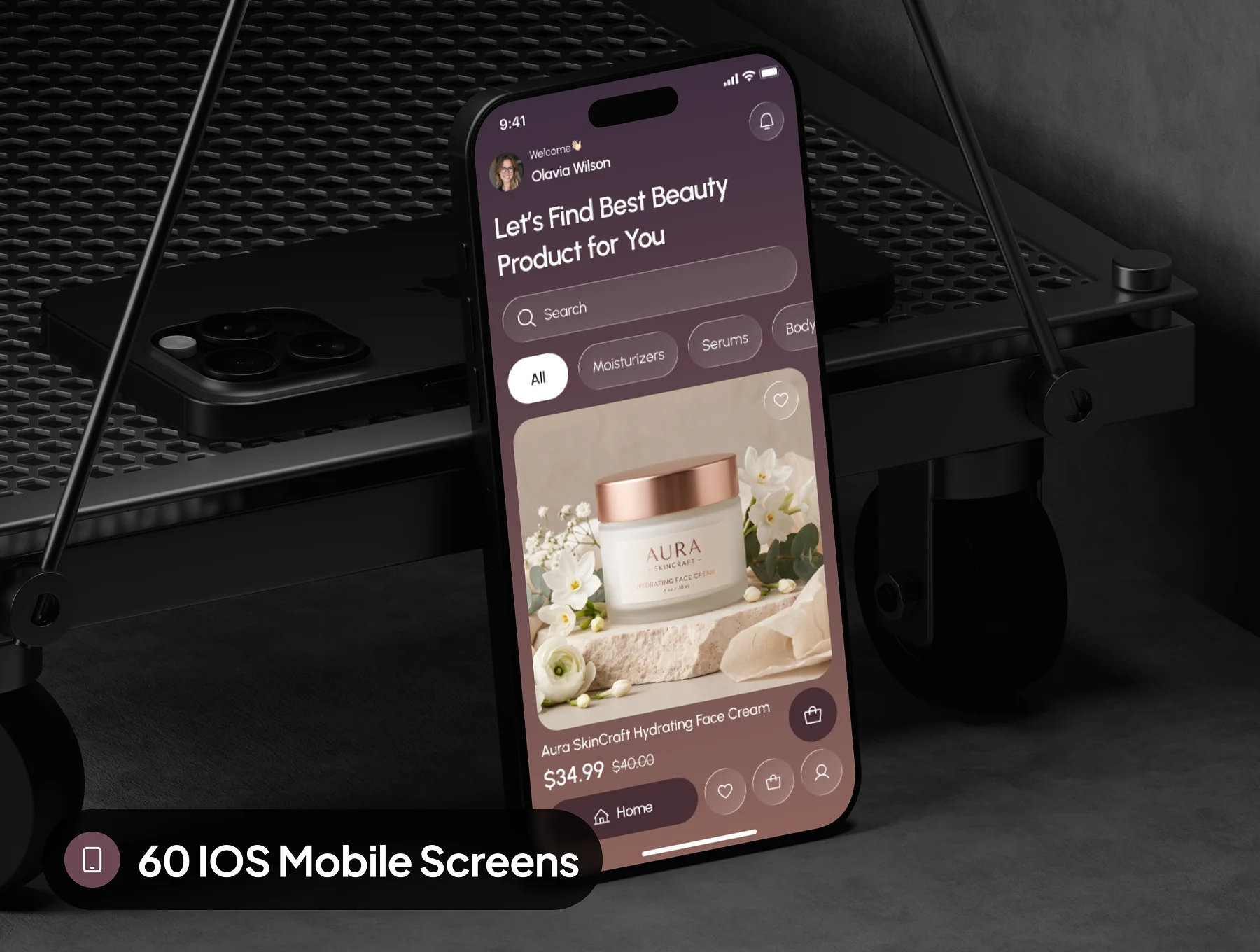 Solea - Beauty Care Ecommerce App UI Kit 4