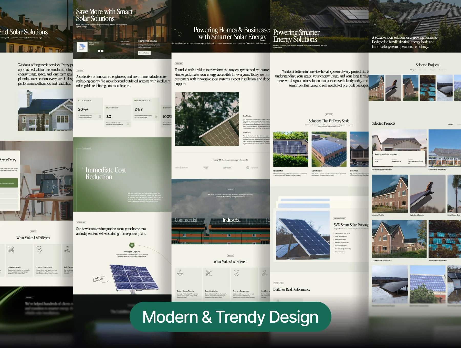 Solence - Premium Solar Solutions Website Template 3