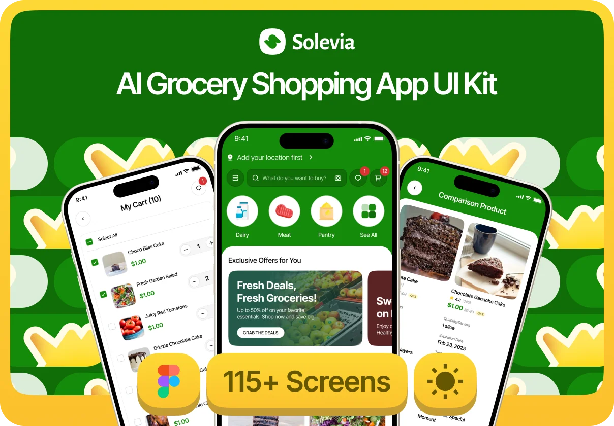 Solevia - AI Grocery Shopping App