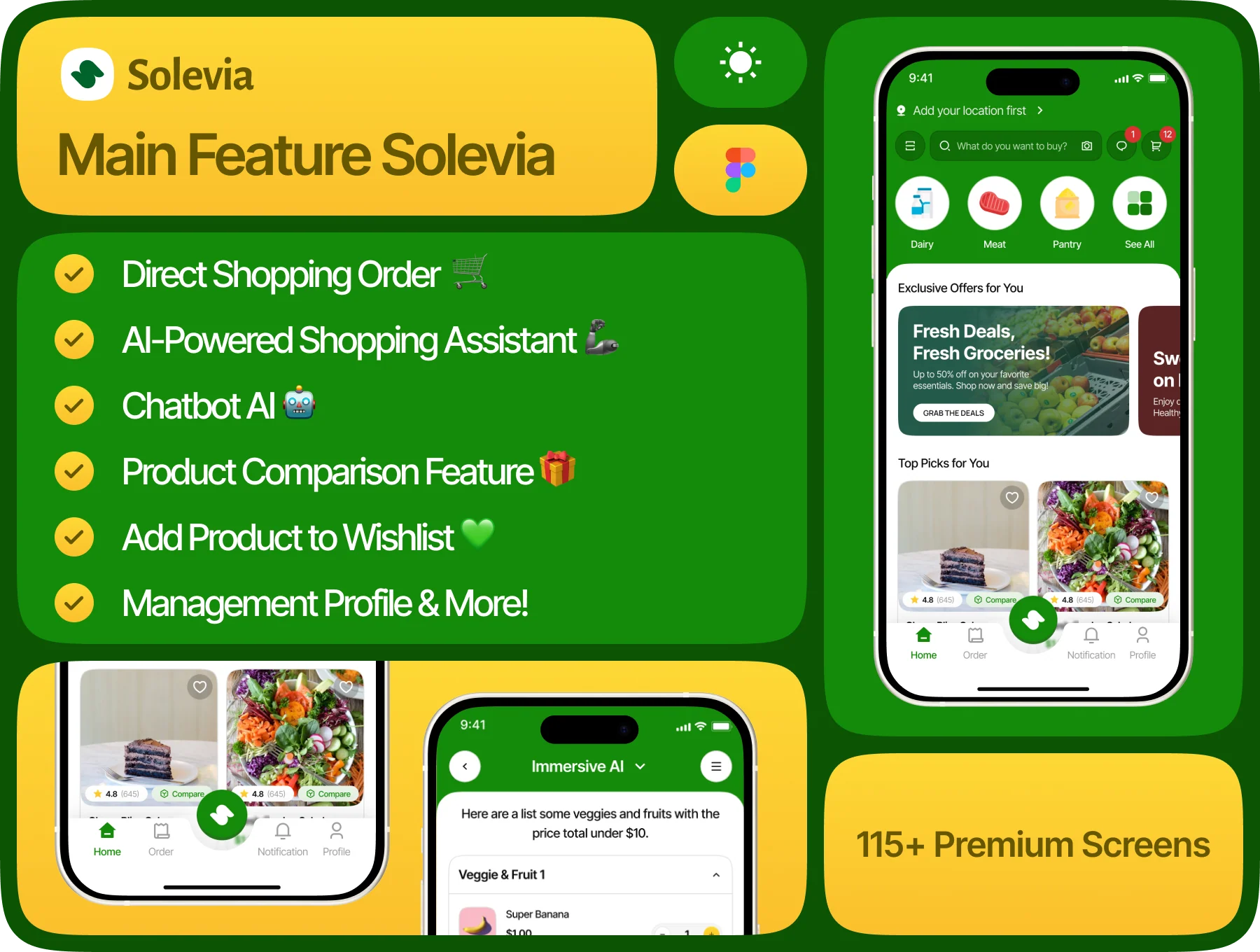 Solevia - AI Grocery Shopping App