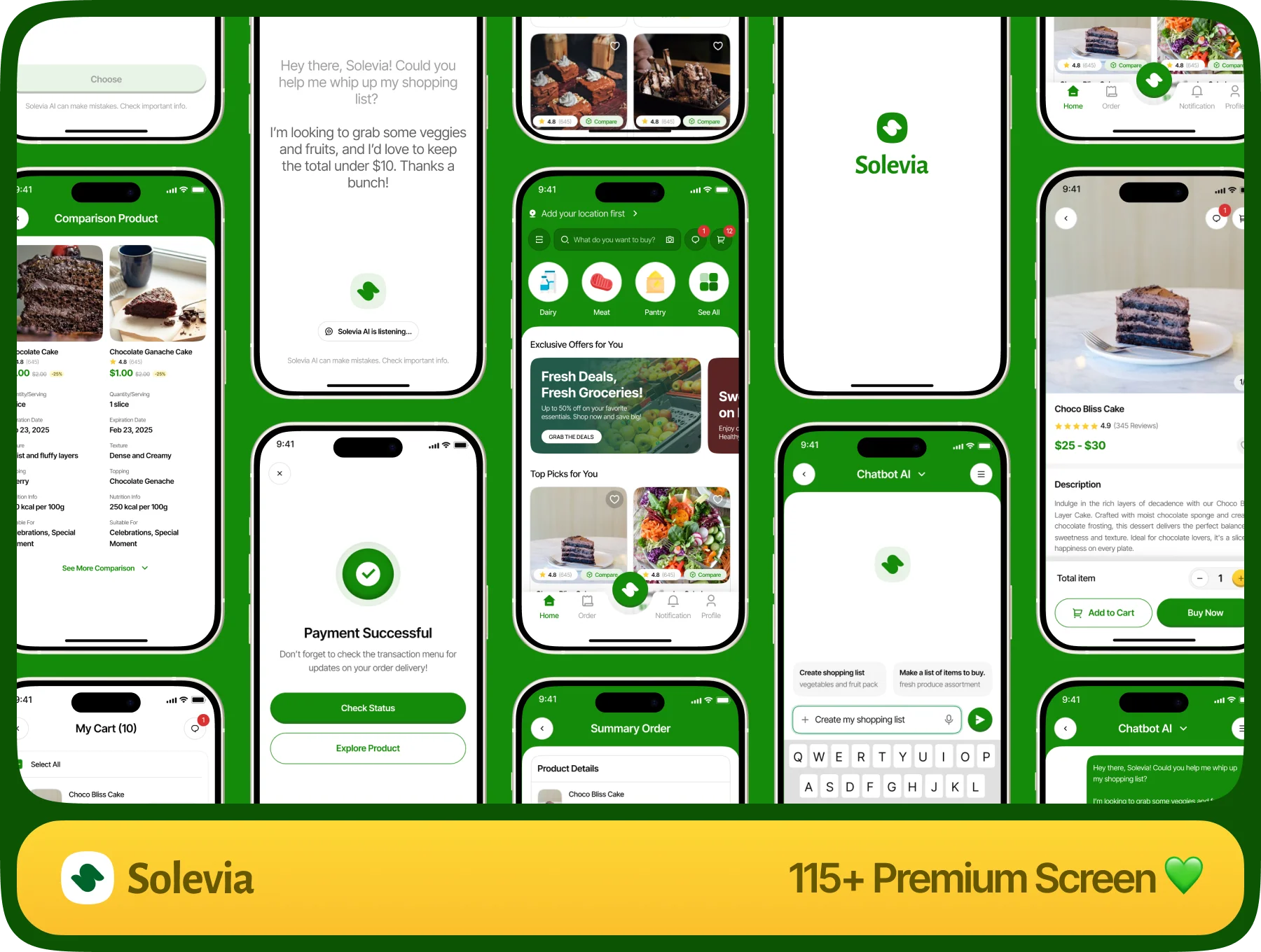 Solevia - AI Grocery Shopping App 4