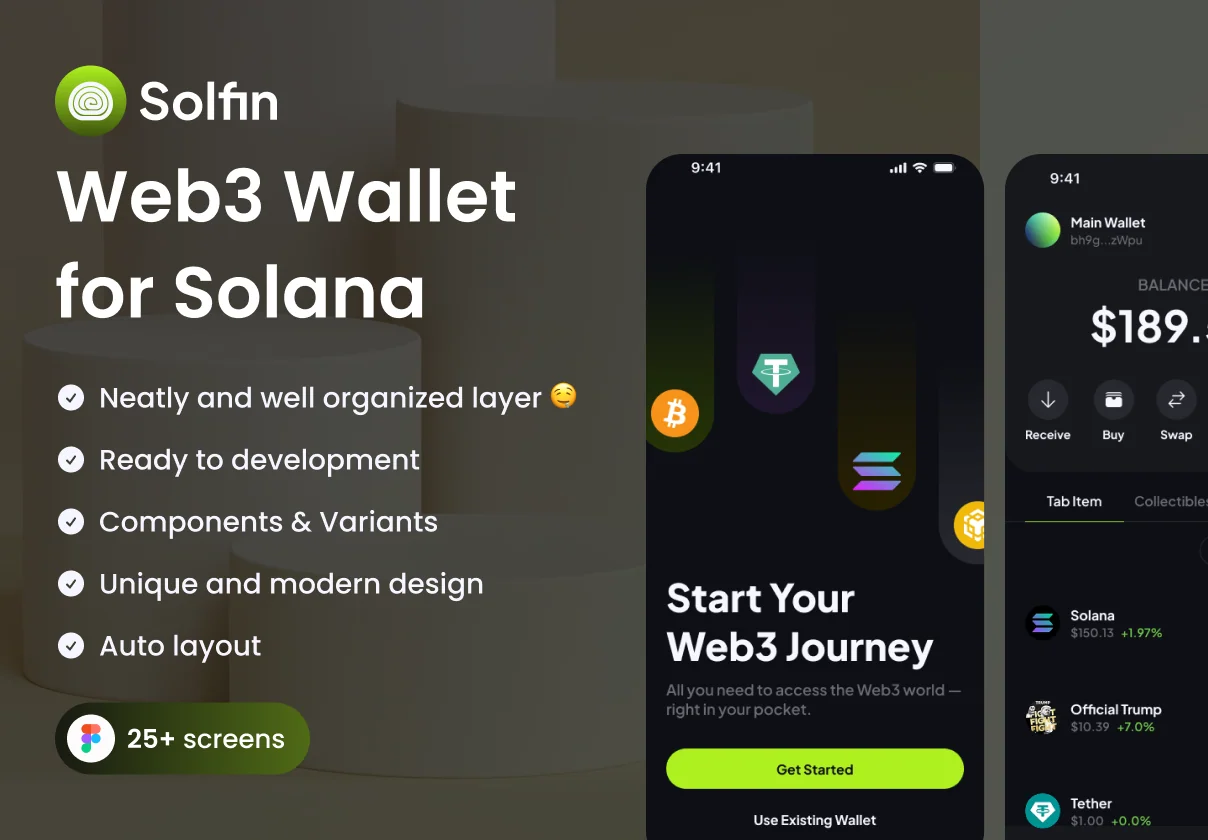 Solfin - Web3 Wallet for Solana