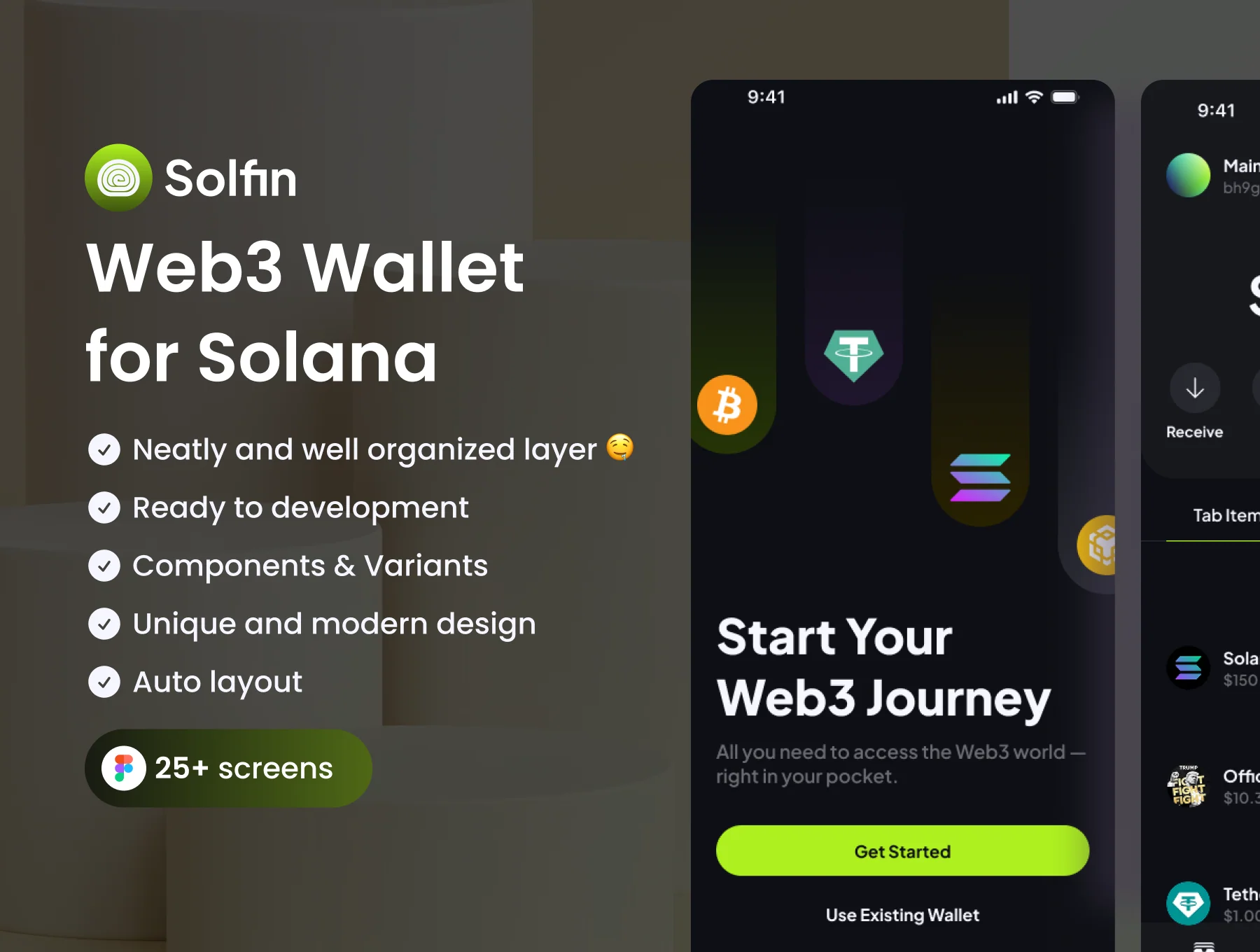 Solfin - Web3 Wallet for Solana