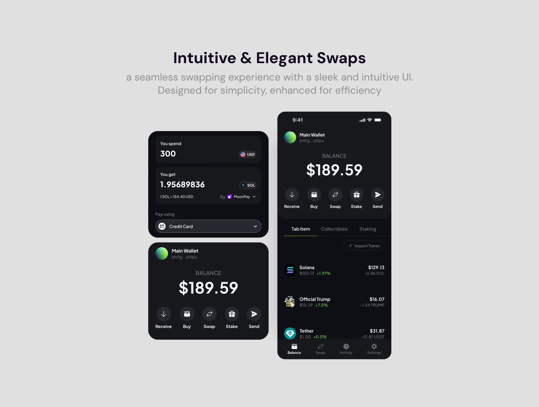 Solfin - Web3 Wallet for Solana 3