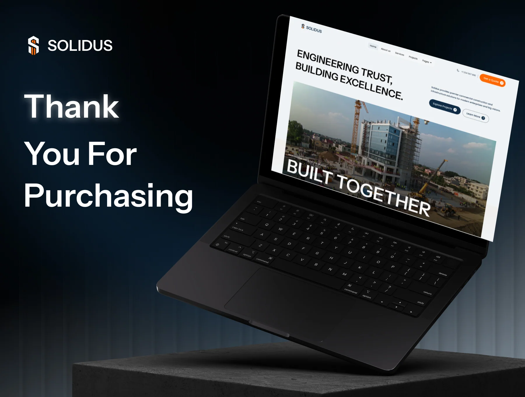 SOLIDUS - Construction Website Template 6
