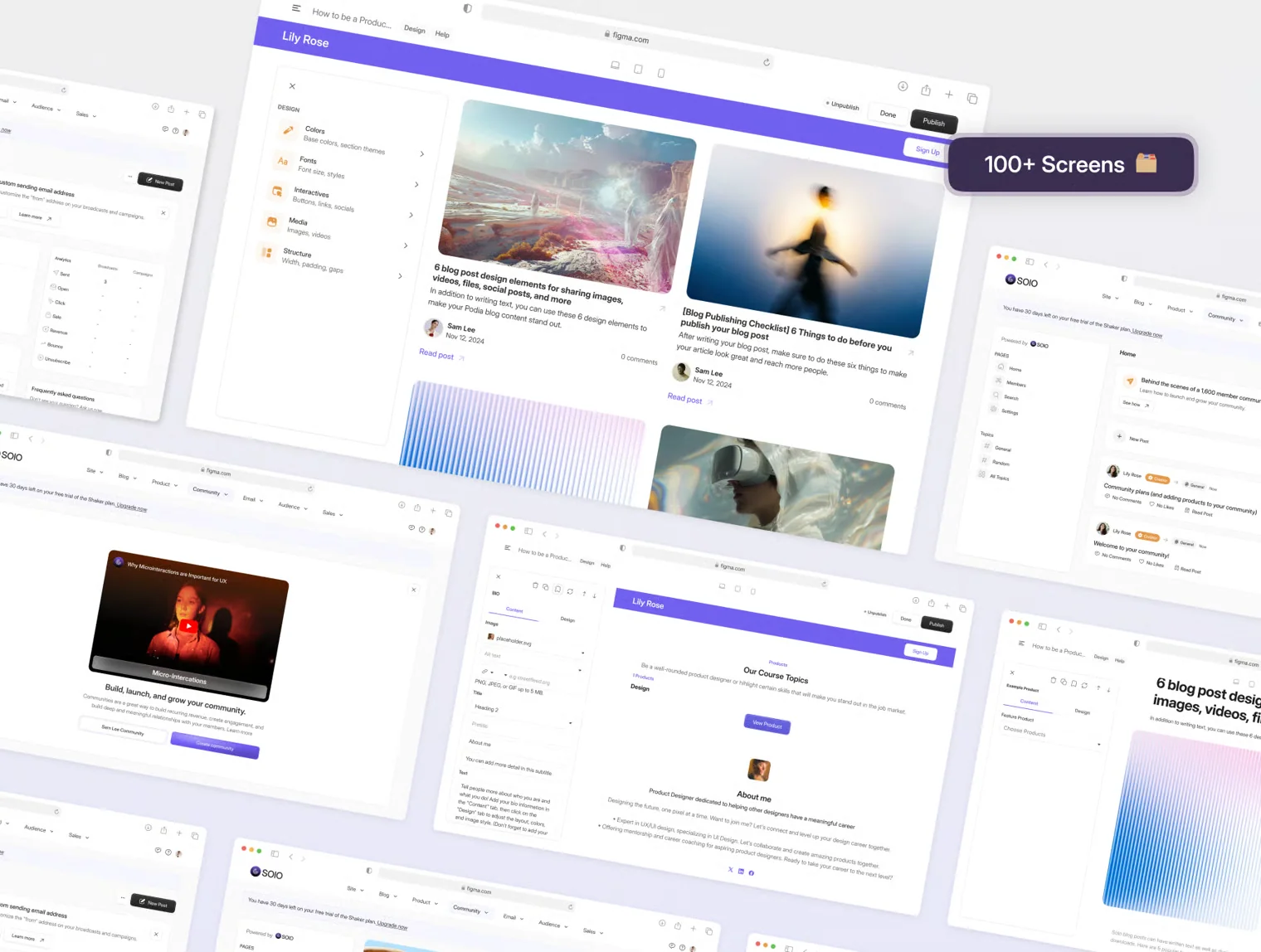 SOLO: Business Management Web App UI Kit 3