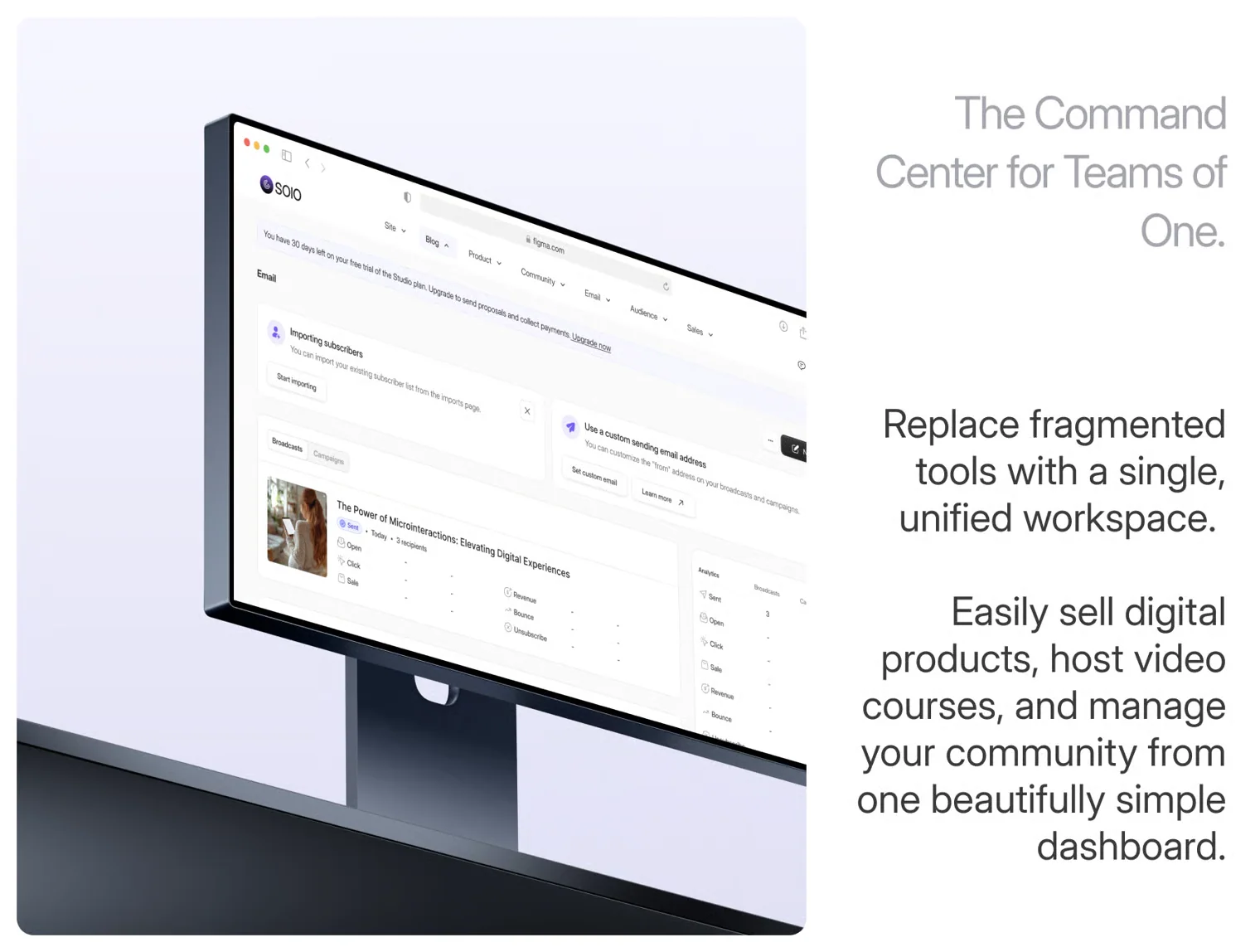 SOLO: Business Management Web App UI Kit 6
