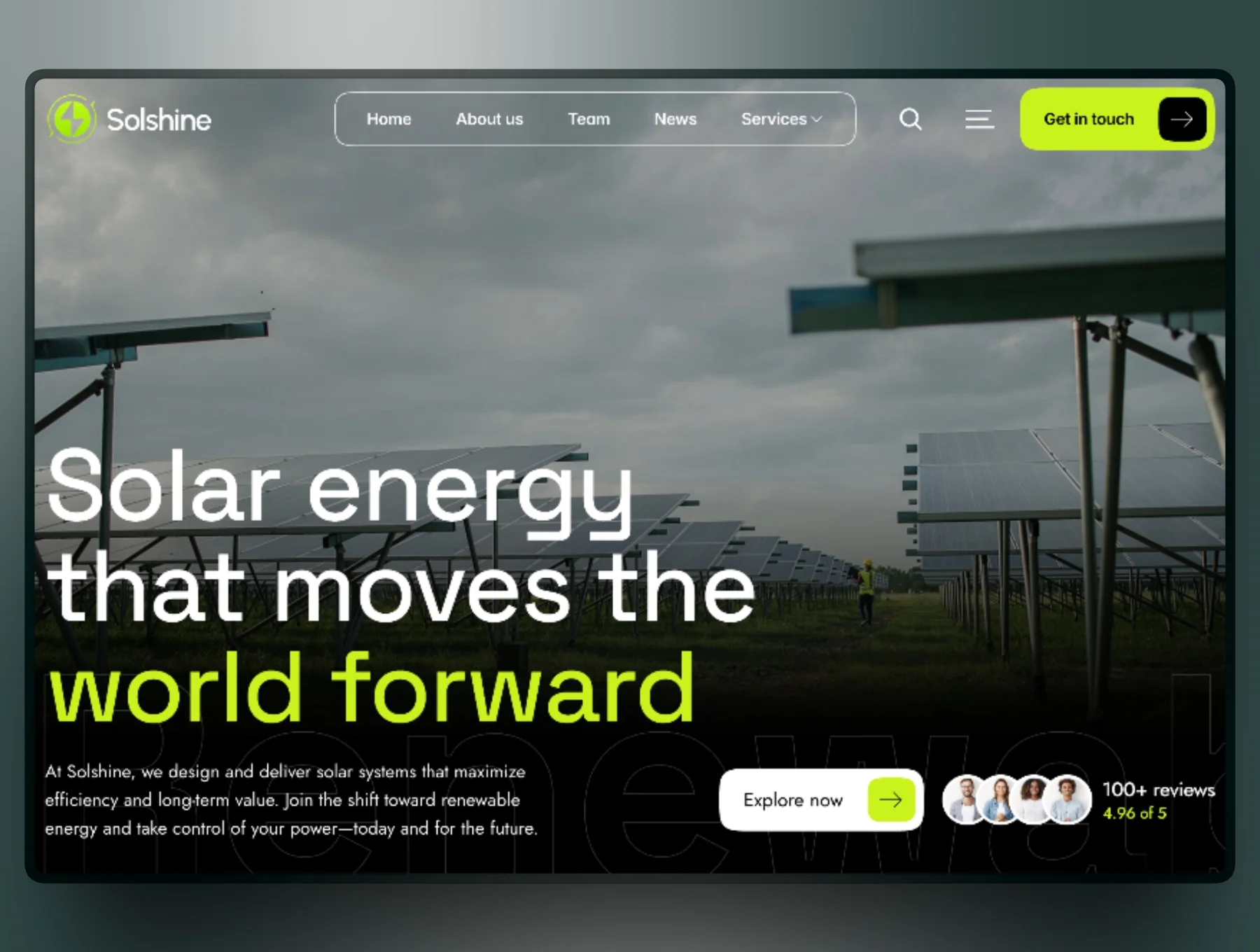 Solshine  Solar Energy & Renewable 2