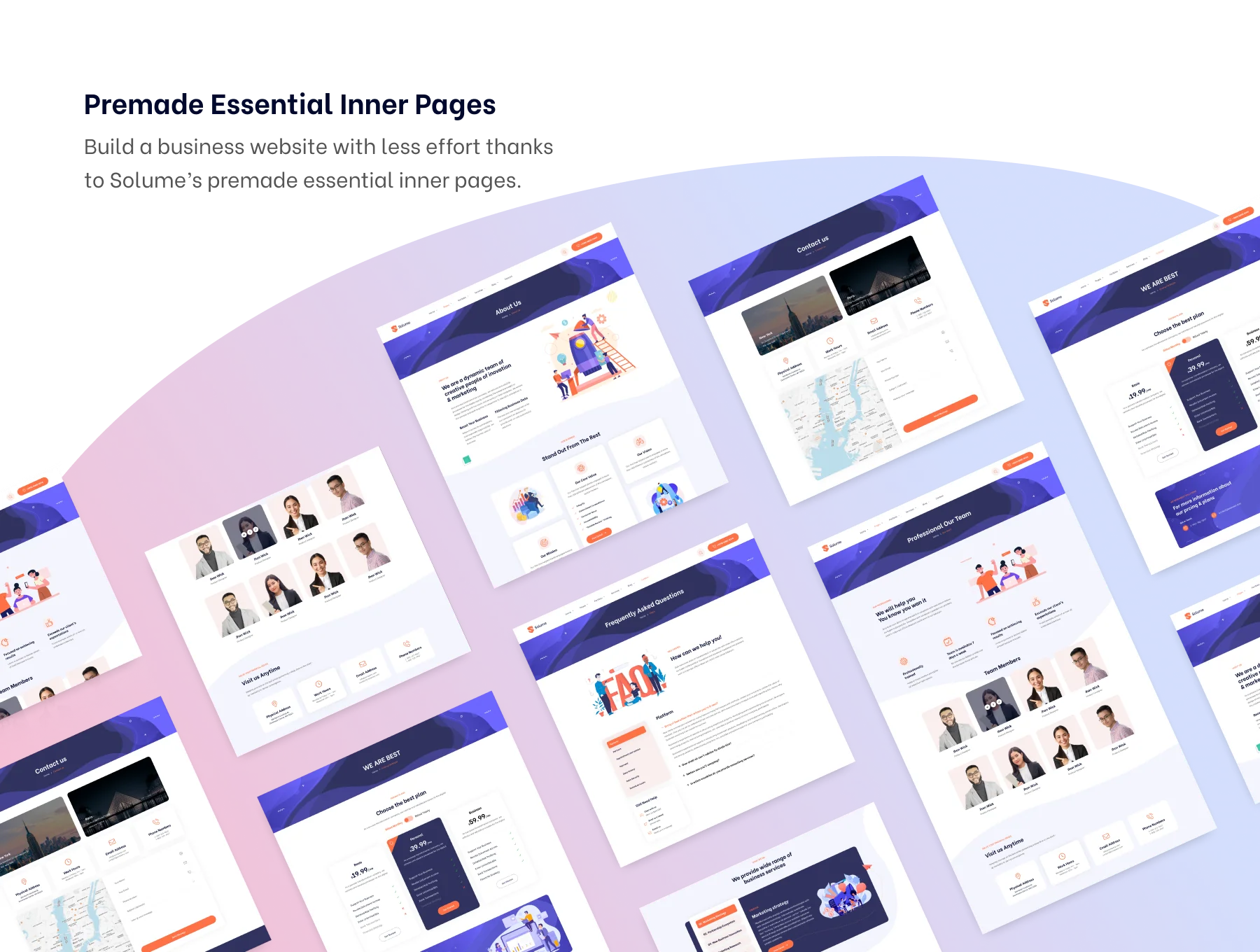 Solume Digital Marketing Agency Figma Template 5