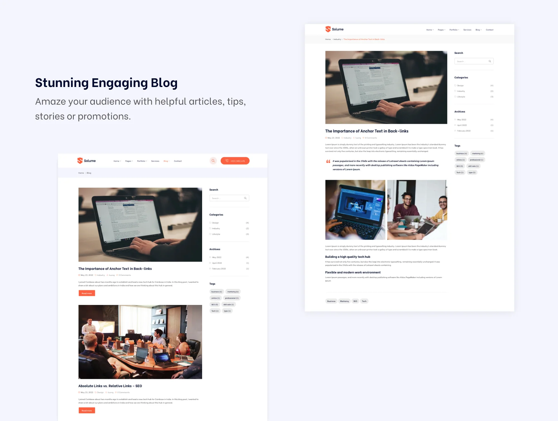 Solume Digital Marketing Agency Figma Template 7