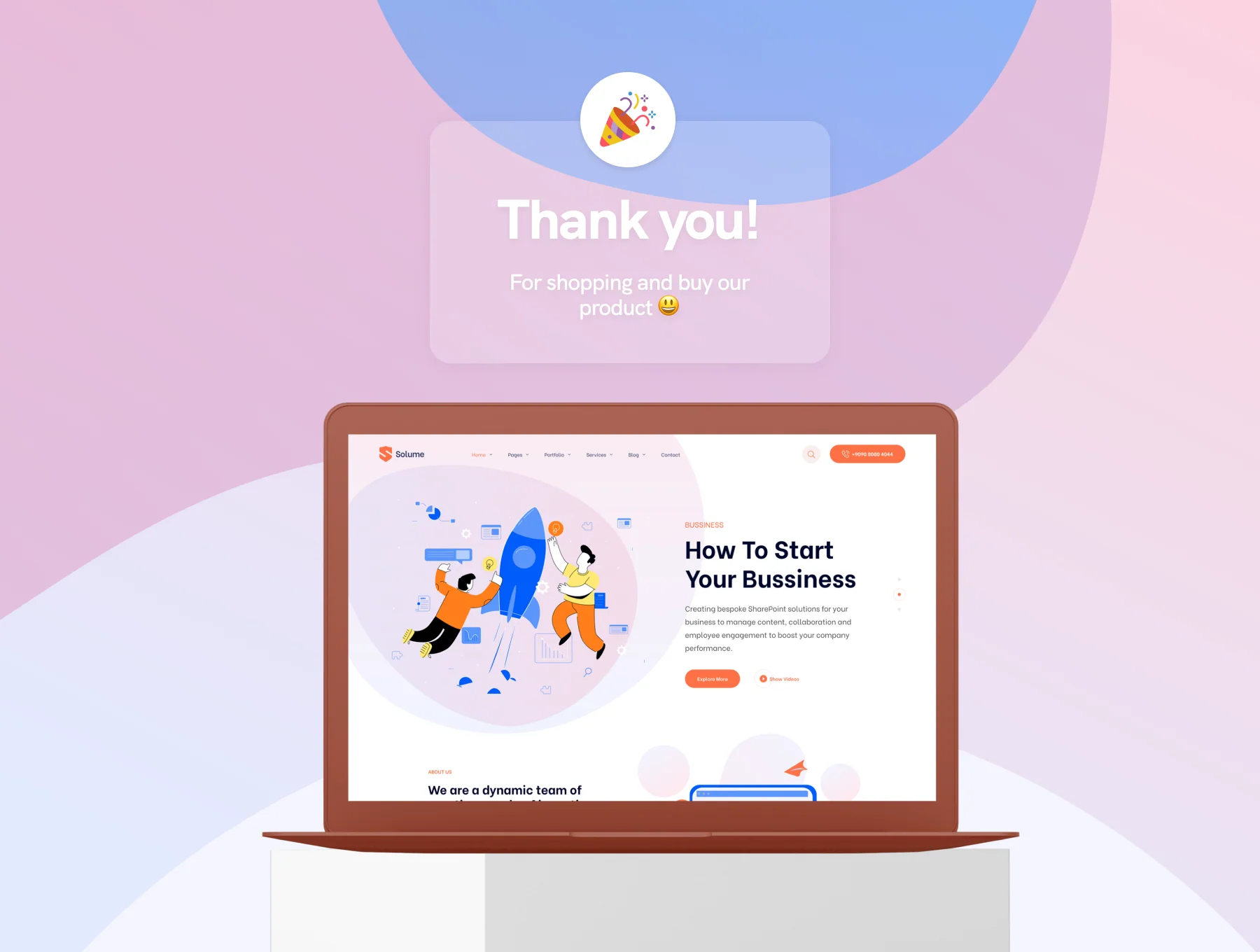 Solume Digital Marketing Agency Figma Template 8