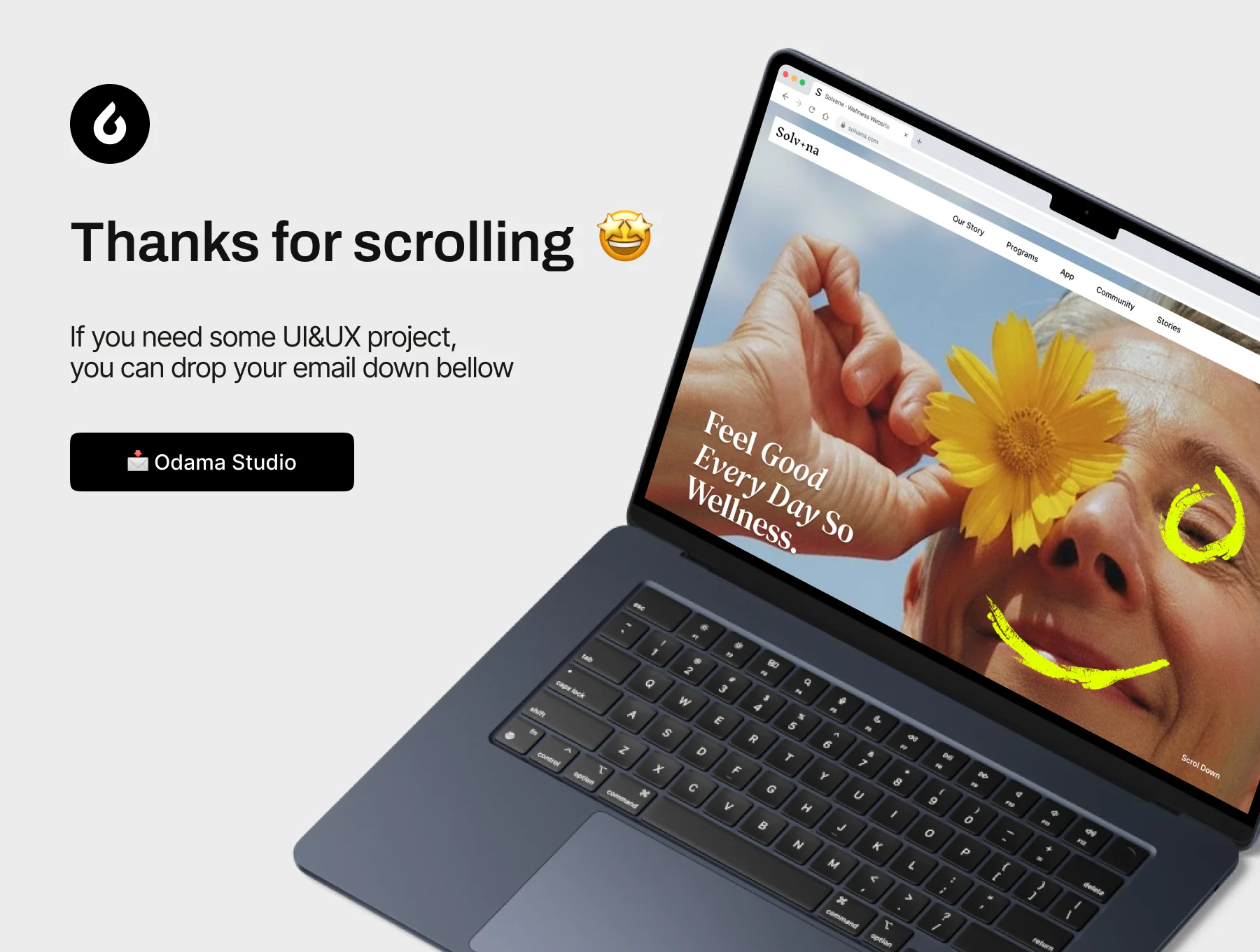 Solvana - Wellness Website UI KIT 6