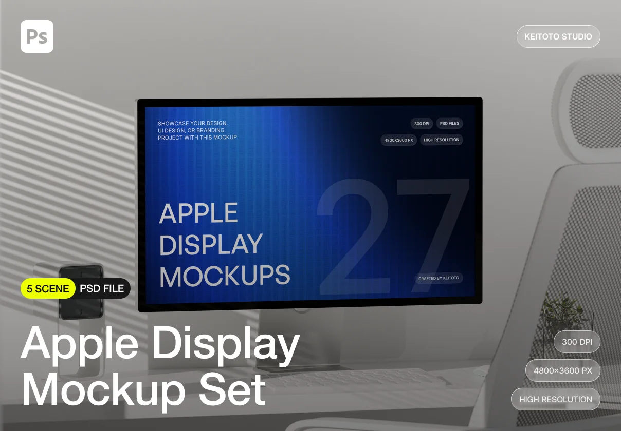 Solvane Premium Apple Display Mockup Bundle