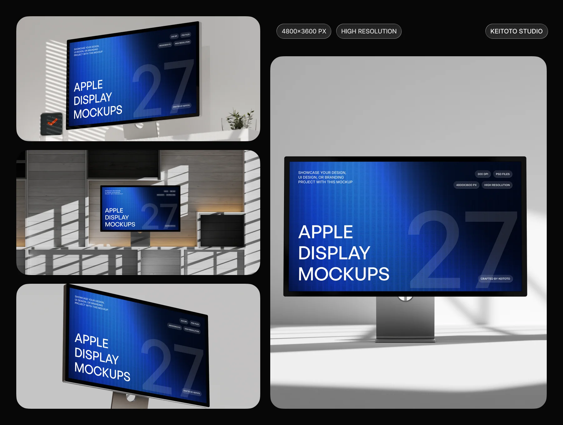 Solvane Premium Apple Display Mockup Bundle