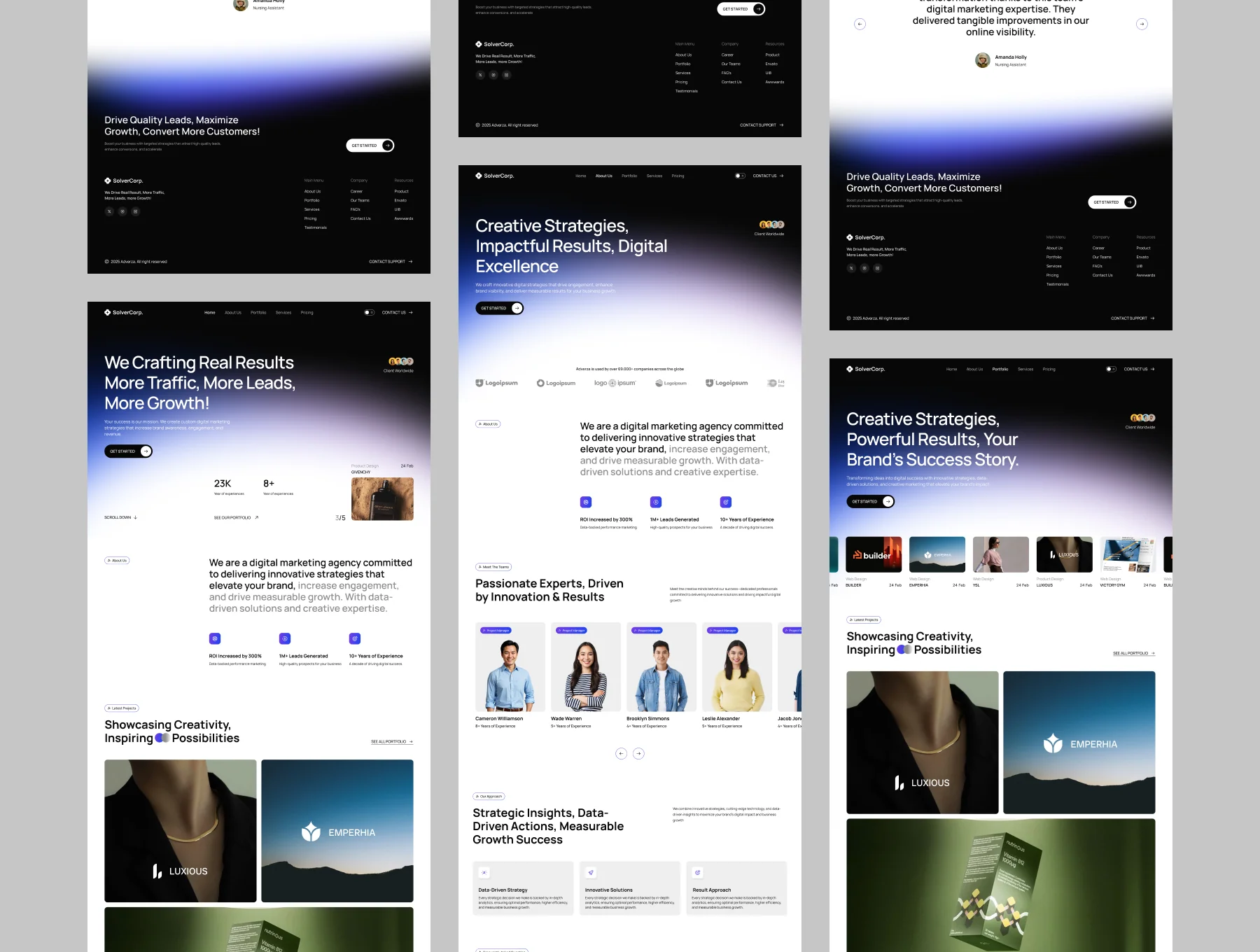 SolverCorp | Company Web Profile for Agency 7