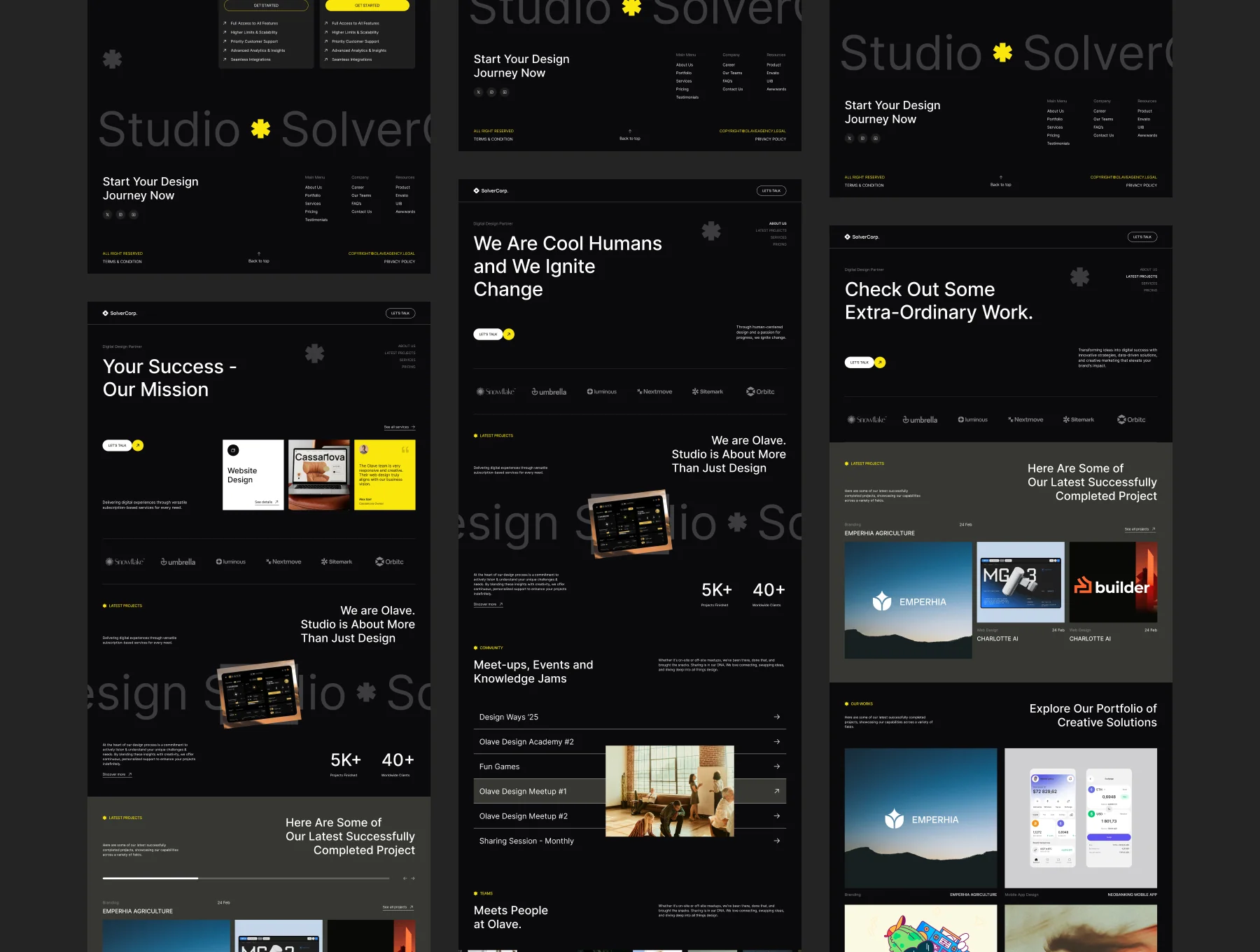 SolverCorp | Company Web Profile | Minimalist Style 7
